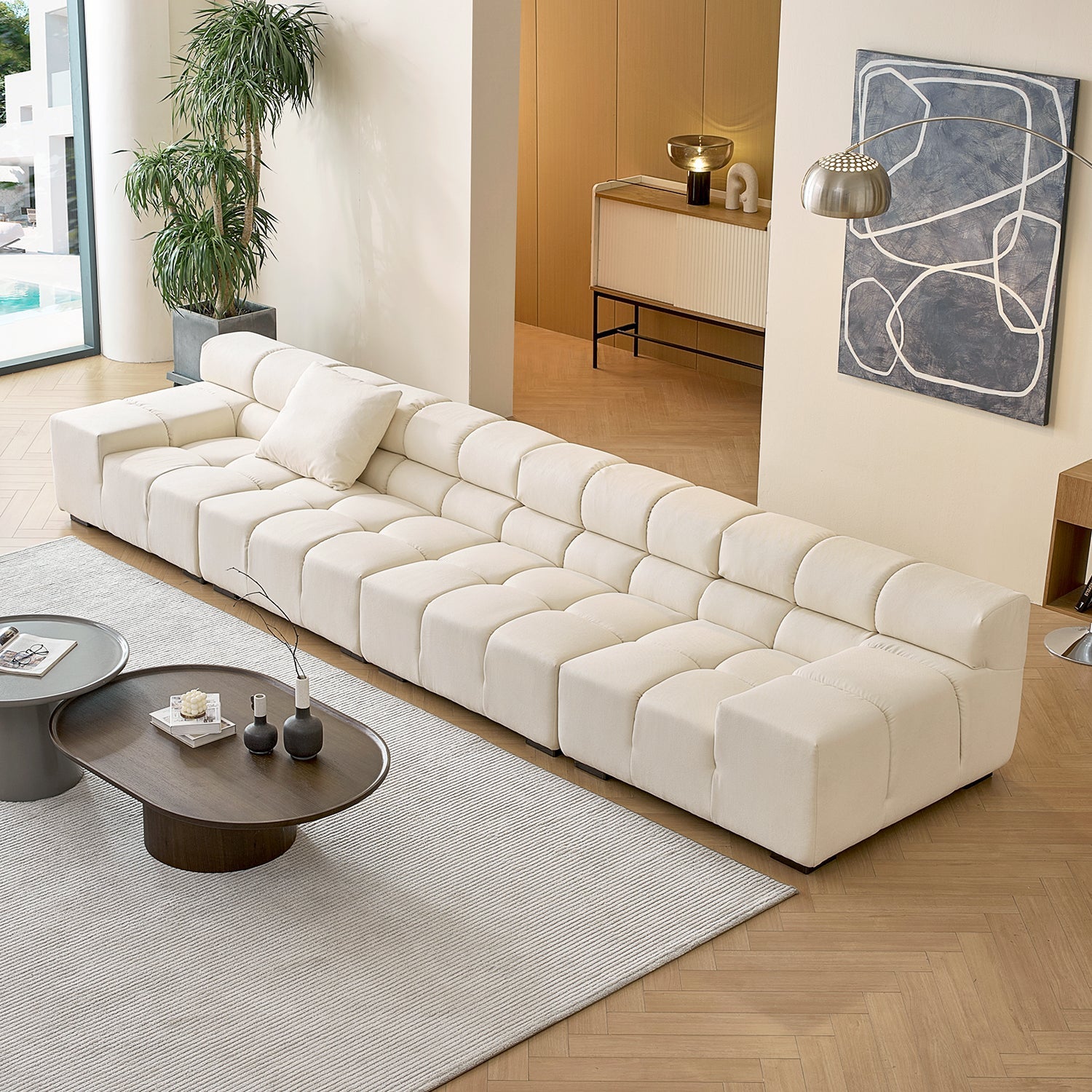 Sofa - Amora Sofa Low Arms - MC - Mario Capasa