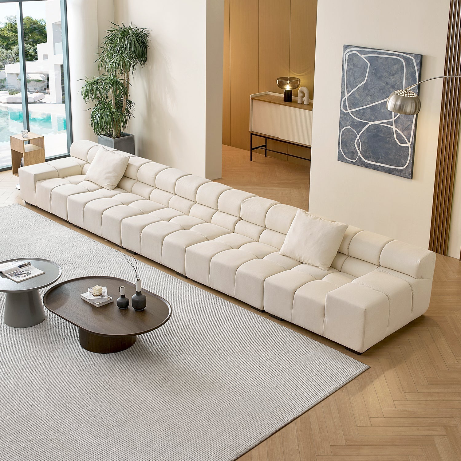 Sofa - Amora Sofa Low Arms - MC - Mario Capasa