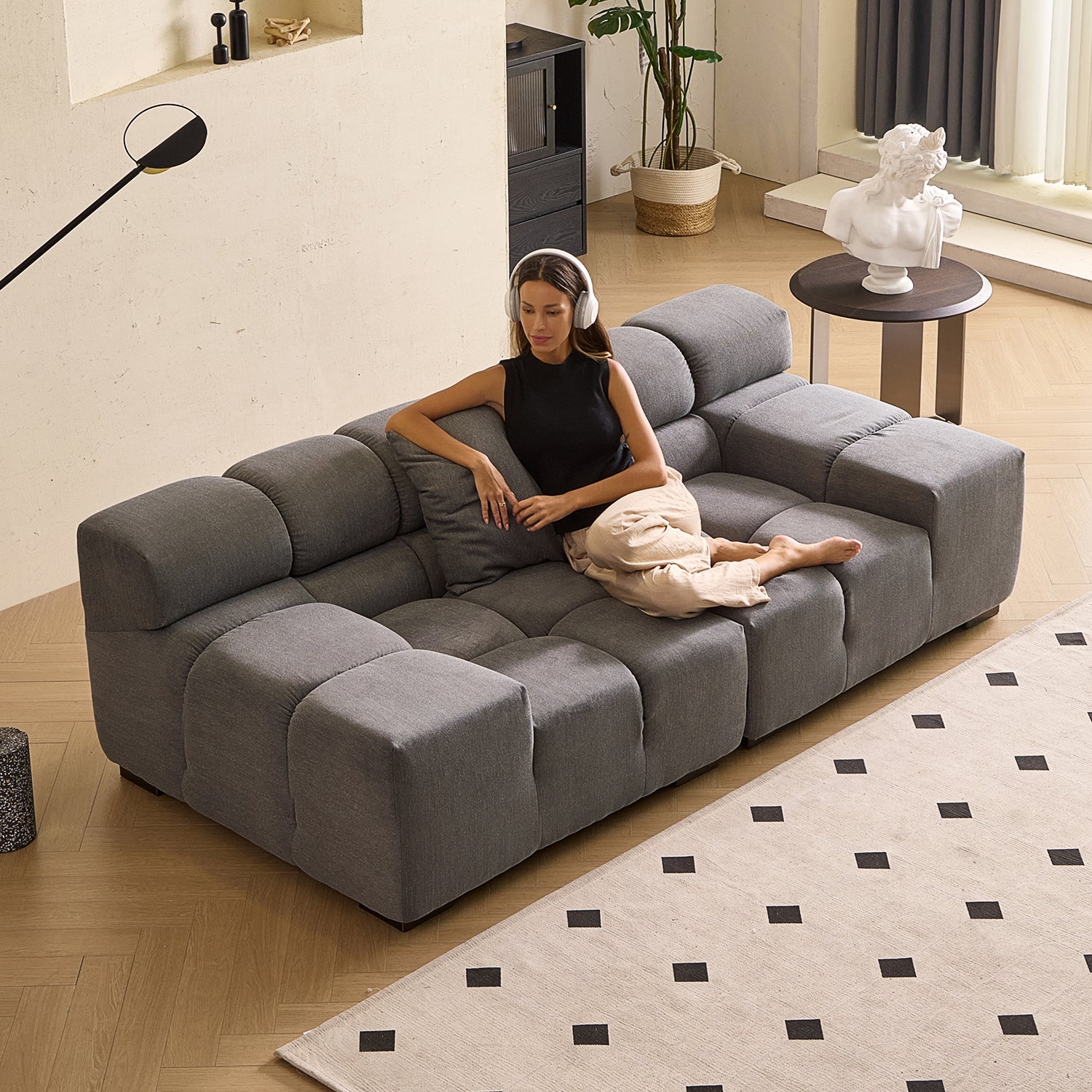 Sofa - Amora Sofa Low Arms - MC - Mario Capasa