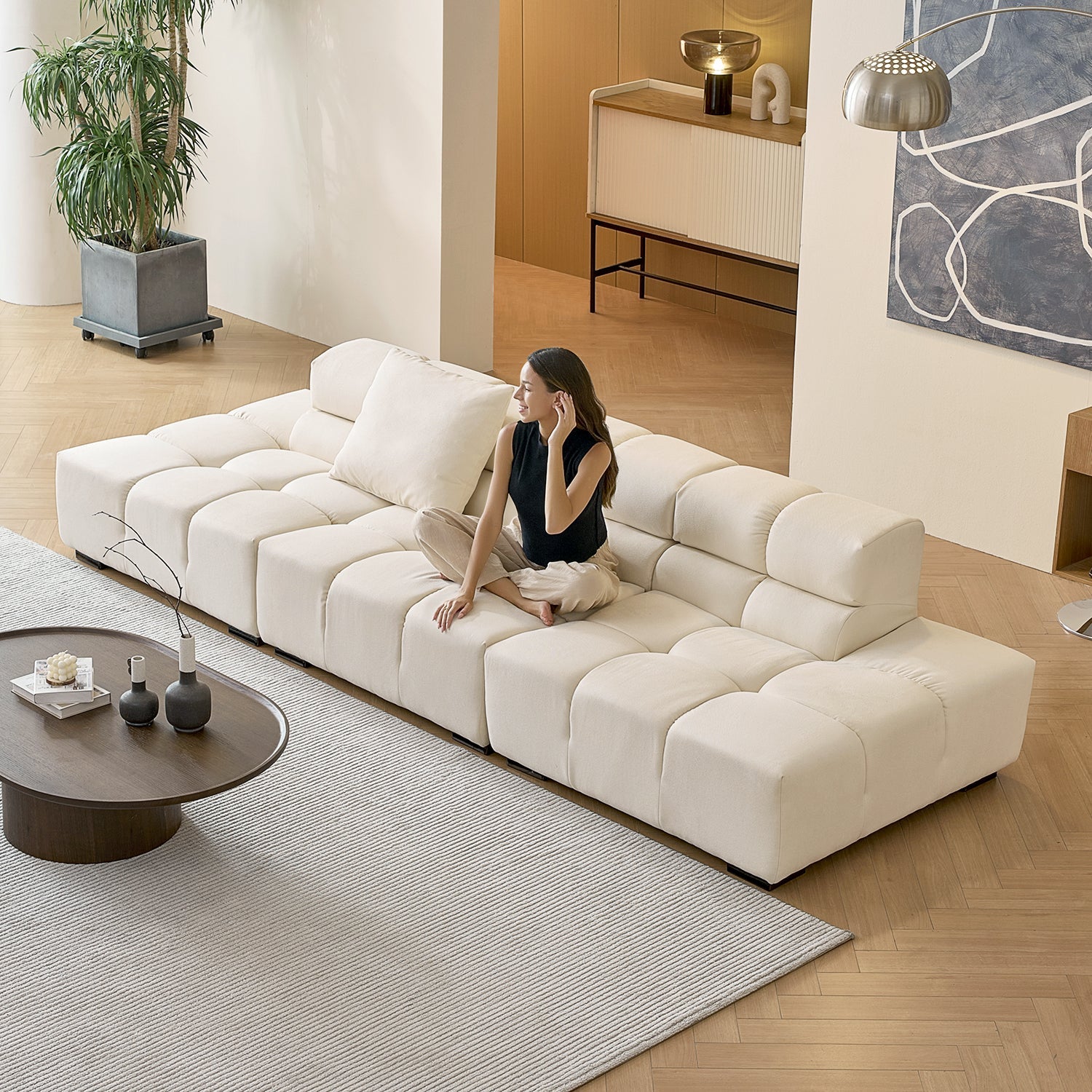 Sofa - Amora Sofa No Arms - MC - Mario Capasa