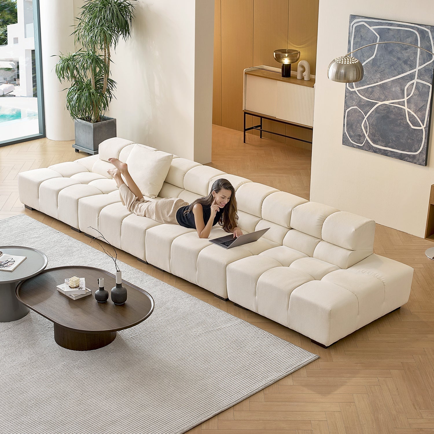 Sofa - Amora Sofa No Arms - MC - Mario Capasa