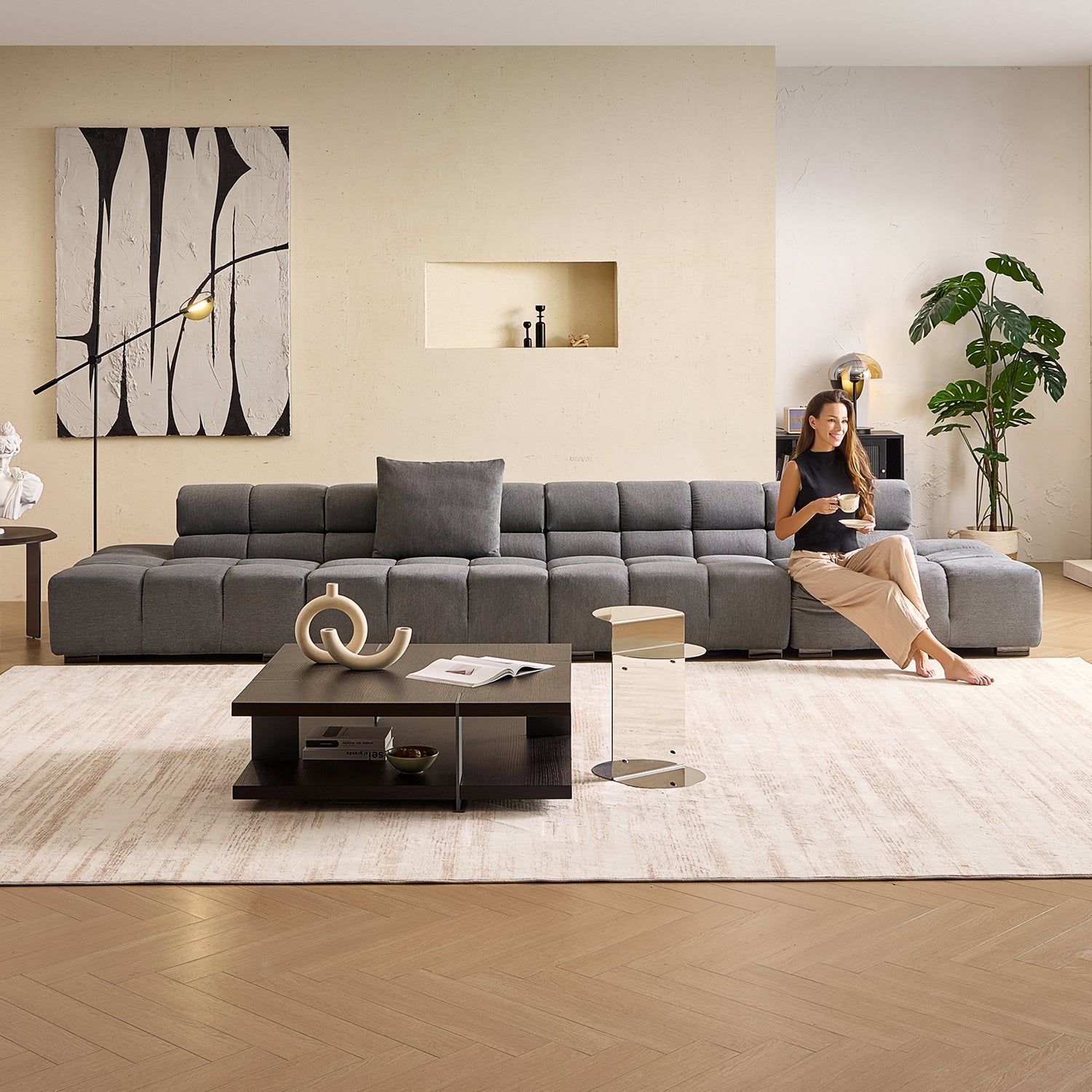 Sofa - Amora Sofa No Arms - MC - Mario Capasa