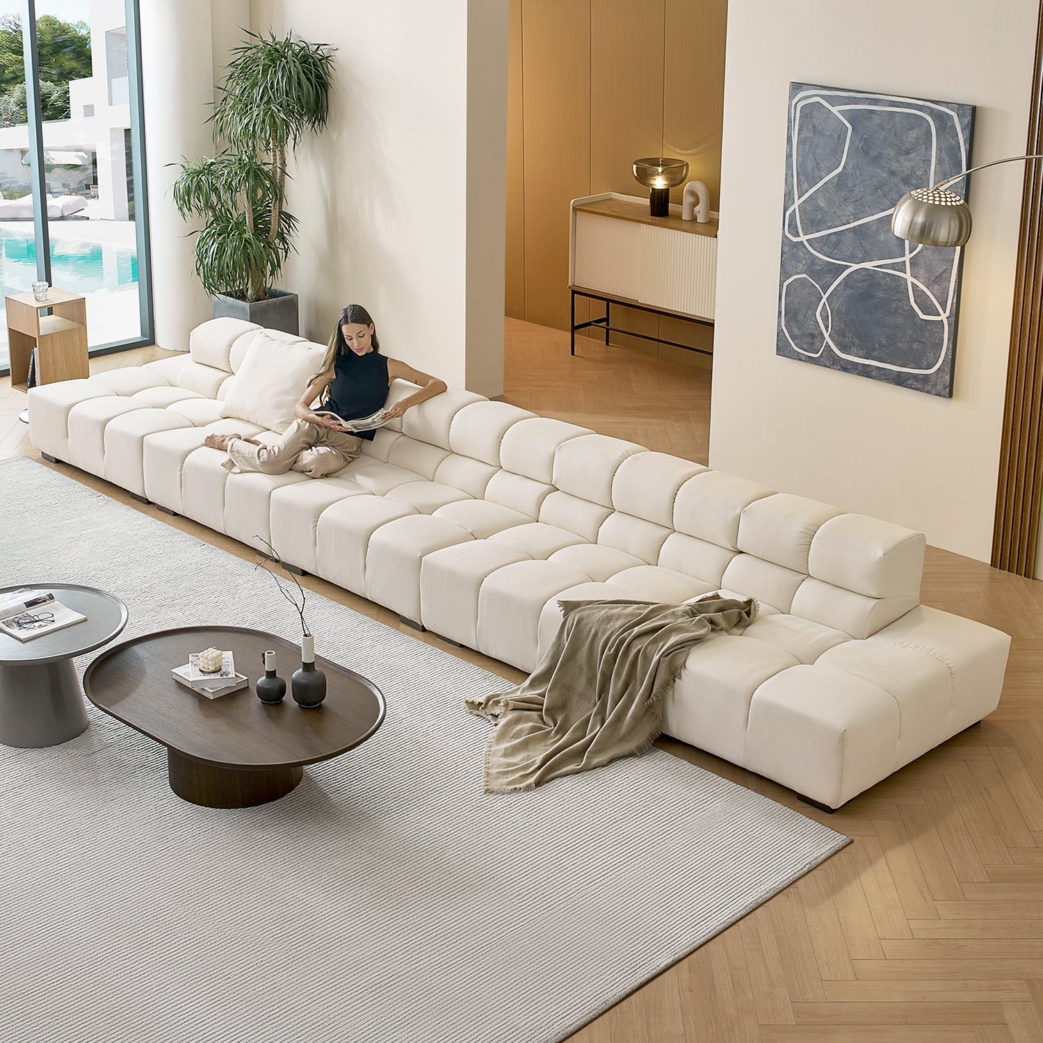 Sofa - Amora Sofa No Arms - MC - Mario Capasa