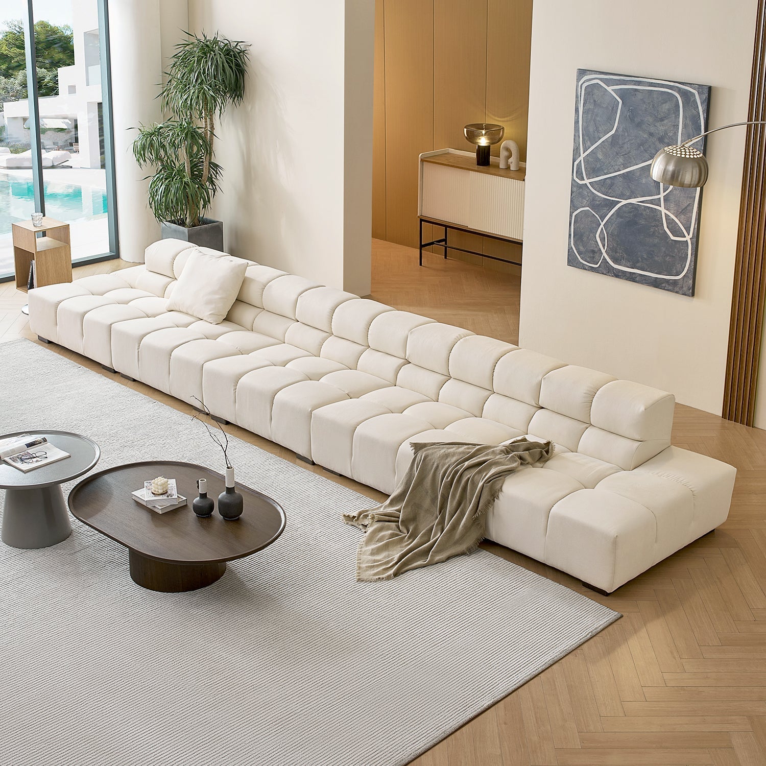 Sofa - Amora Sofa No Arms - MC - Mario Capasa