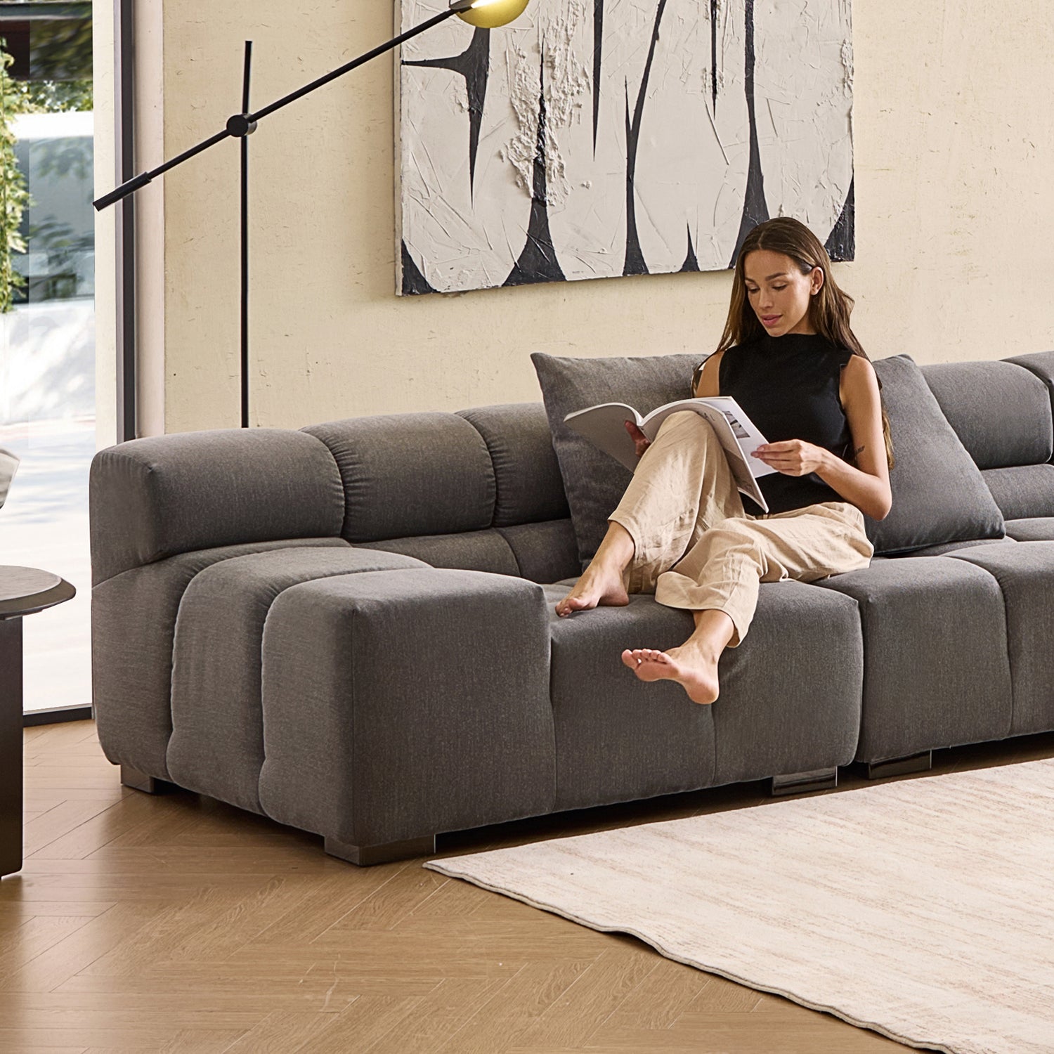 Sofa - Amora Sofa Low Arms - MC - Mario Capasa