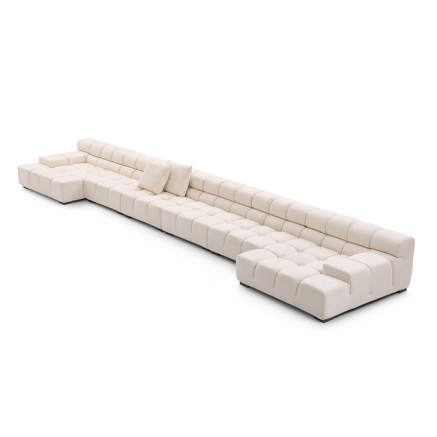 sectional - Amora U Sectional Low Arm - MC - Mario Capasa