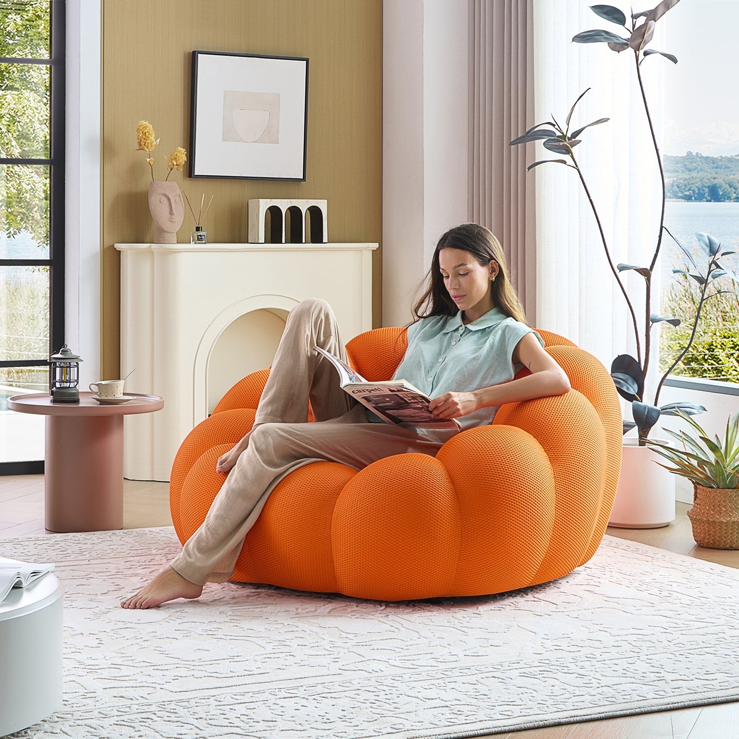 Accent Chair - Bolla Lounge Chair - MC - Mario Capasa
