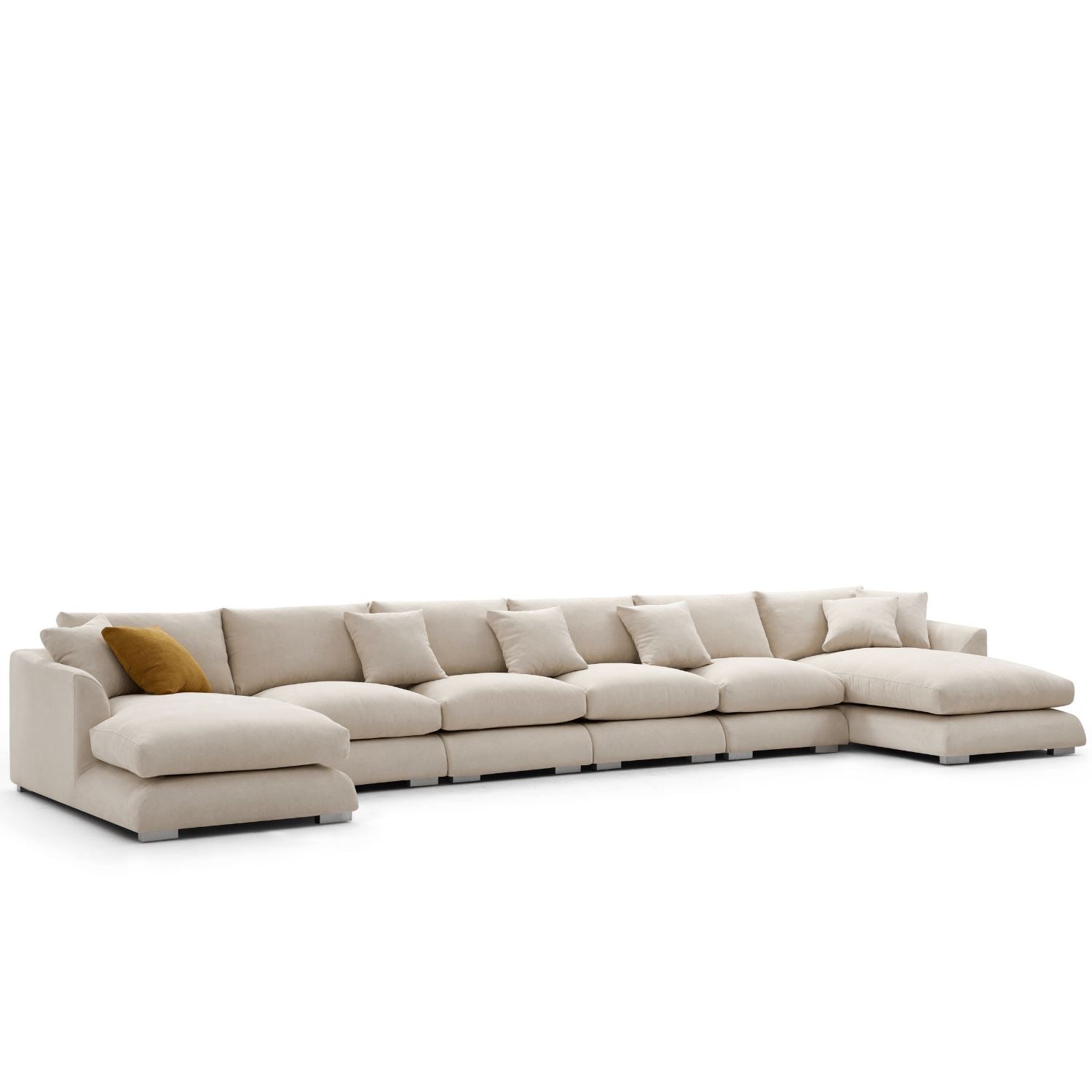 sectional - Feathers U - Sectional - MC - Mario Capasa