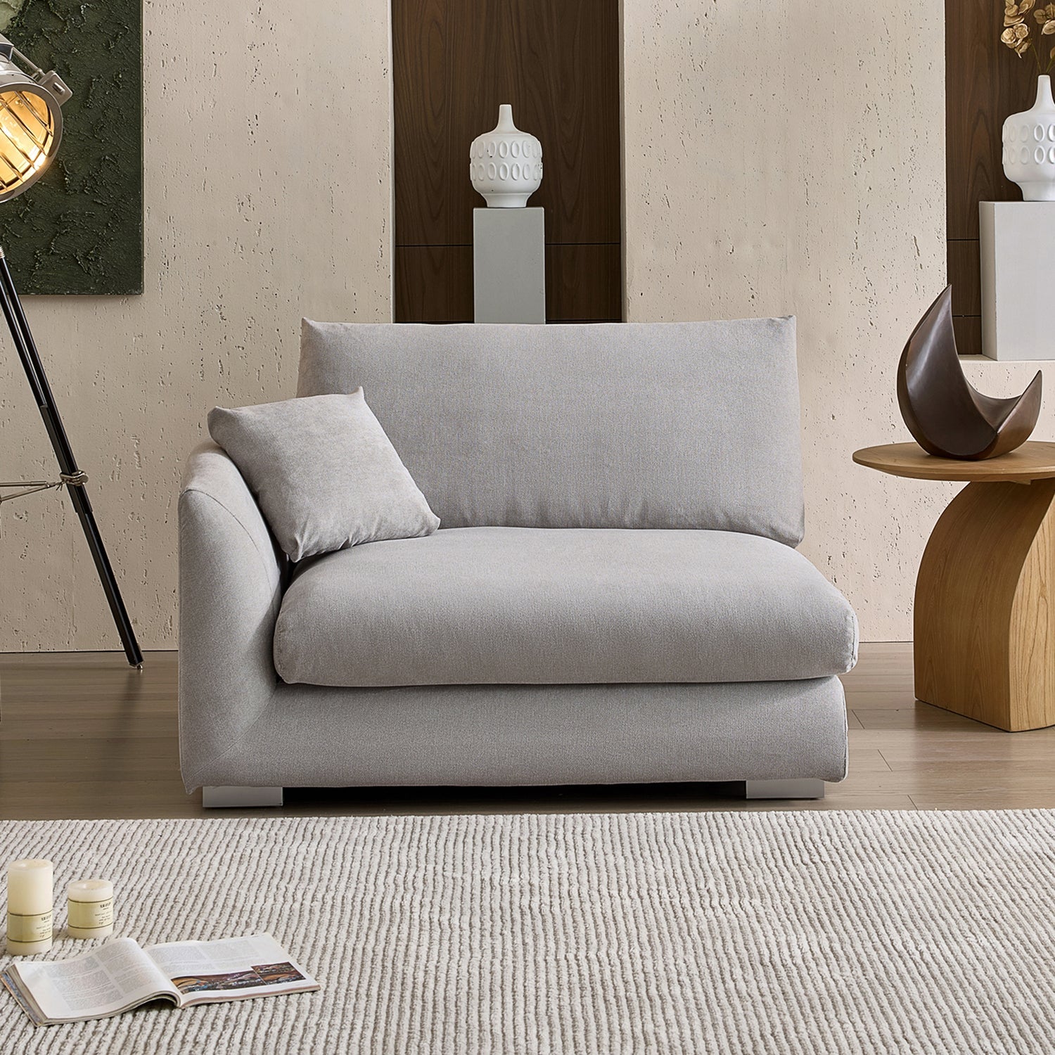 Modular - Feathers - Side Sofa - MC - Mario Capasa