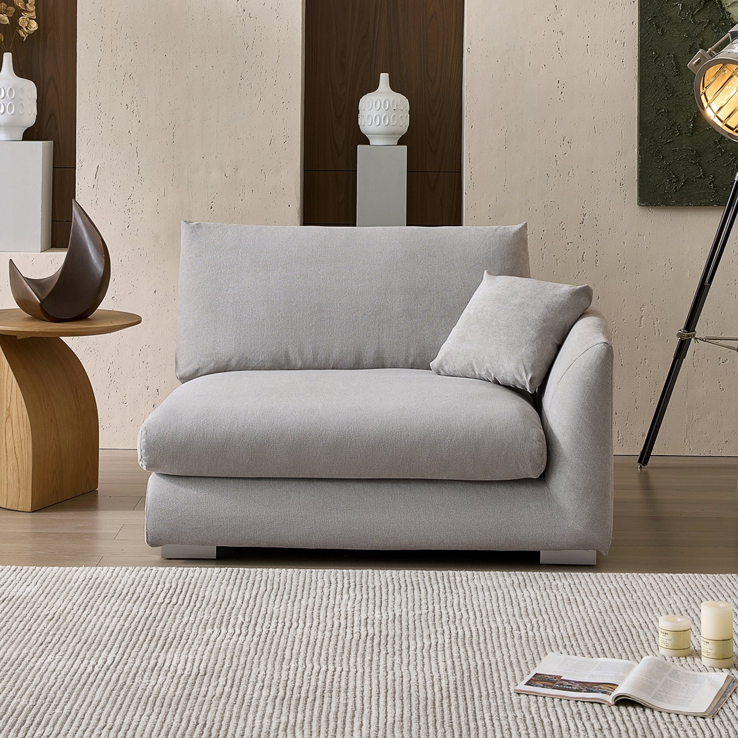 Modular - Feathers - Side Sofa - MC - Mario Capasa