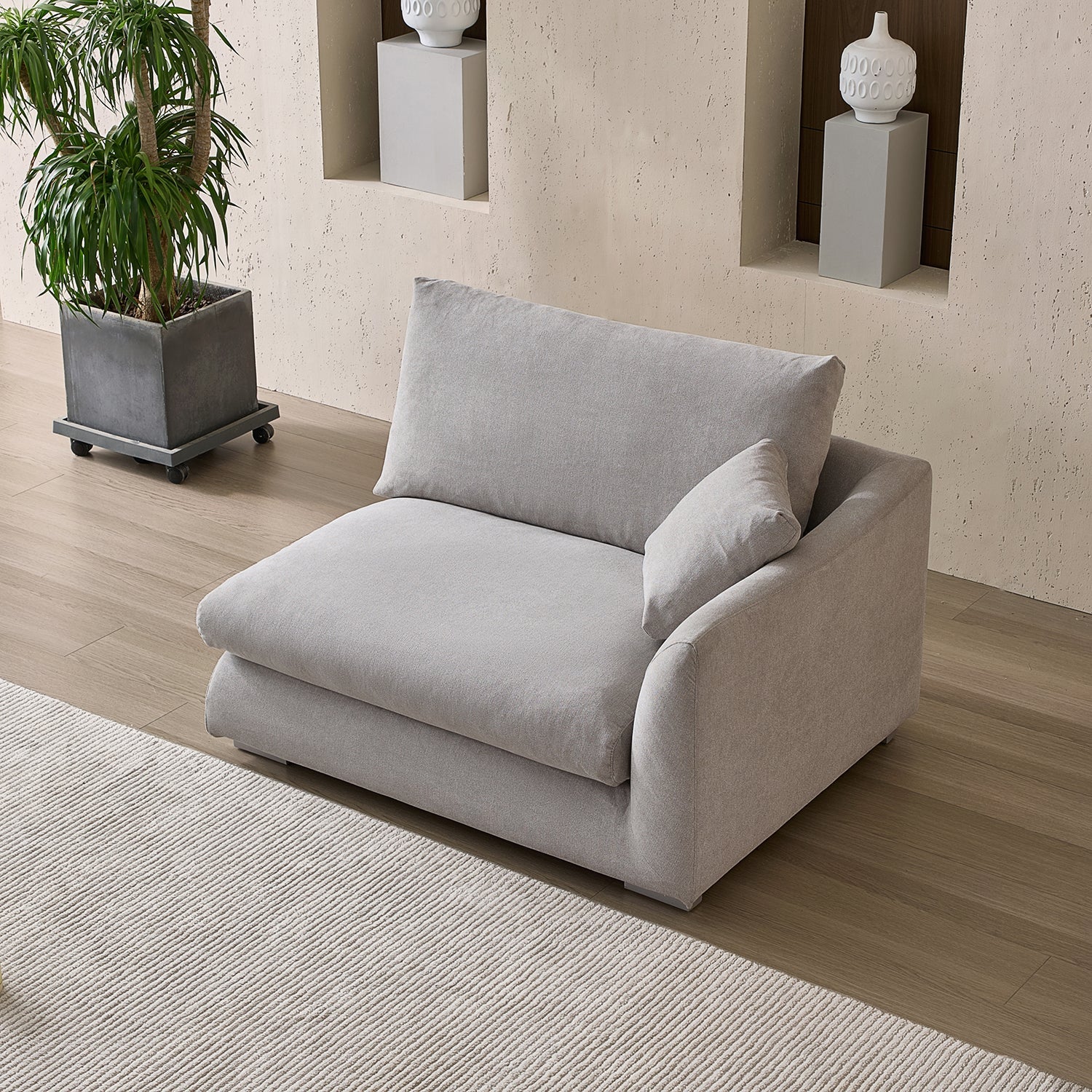 Modular - Feathers - Side Sofa - MC - Mario Capasa