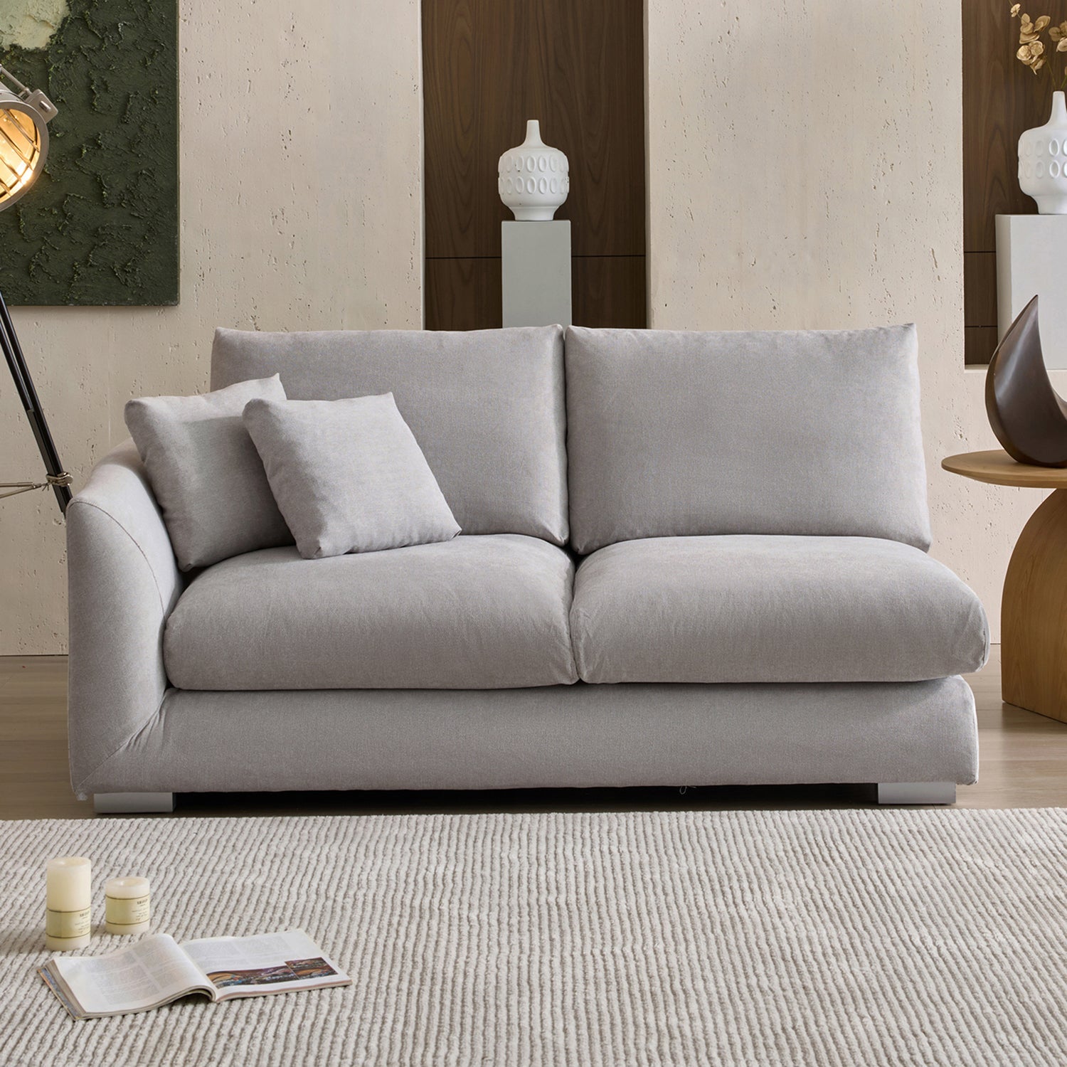 Modular - Feathers - Side Sofa - MC - Mario Capasa