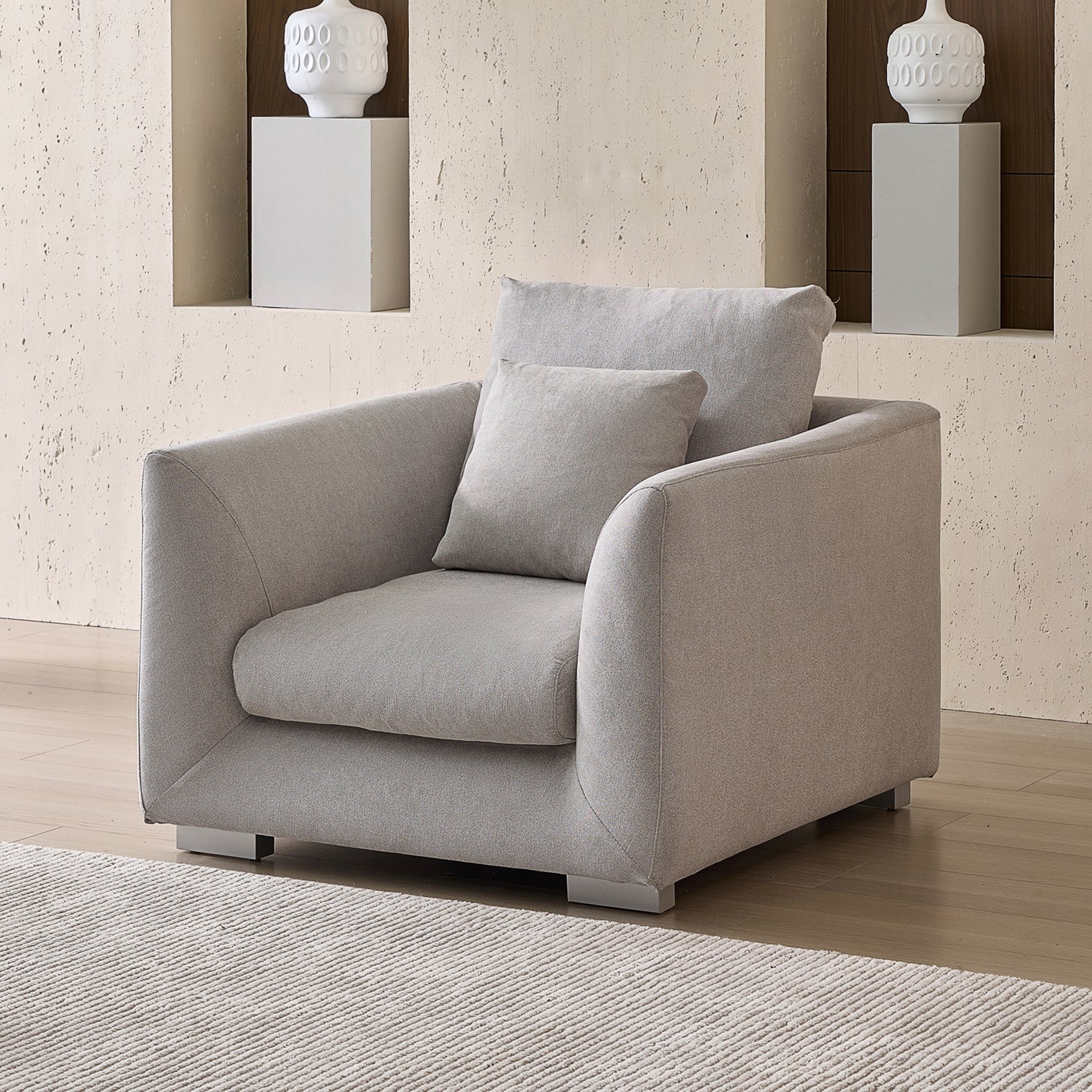 Accent Chair - Feathers Armchair - MC - Mario Capasa