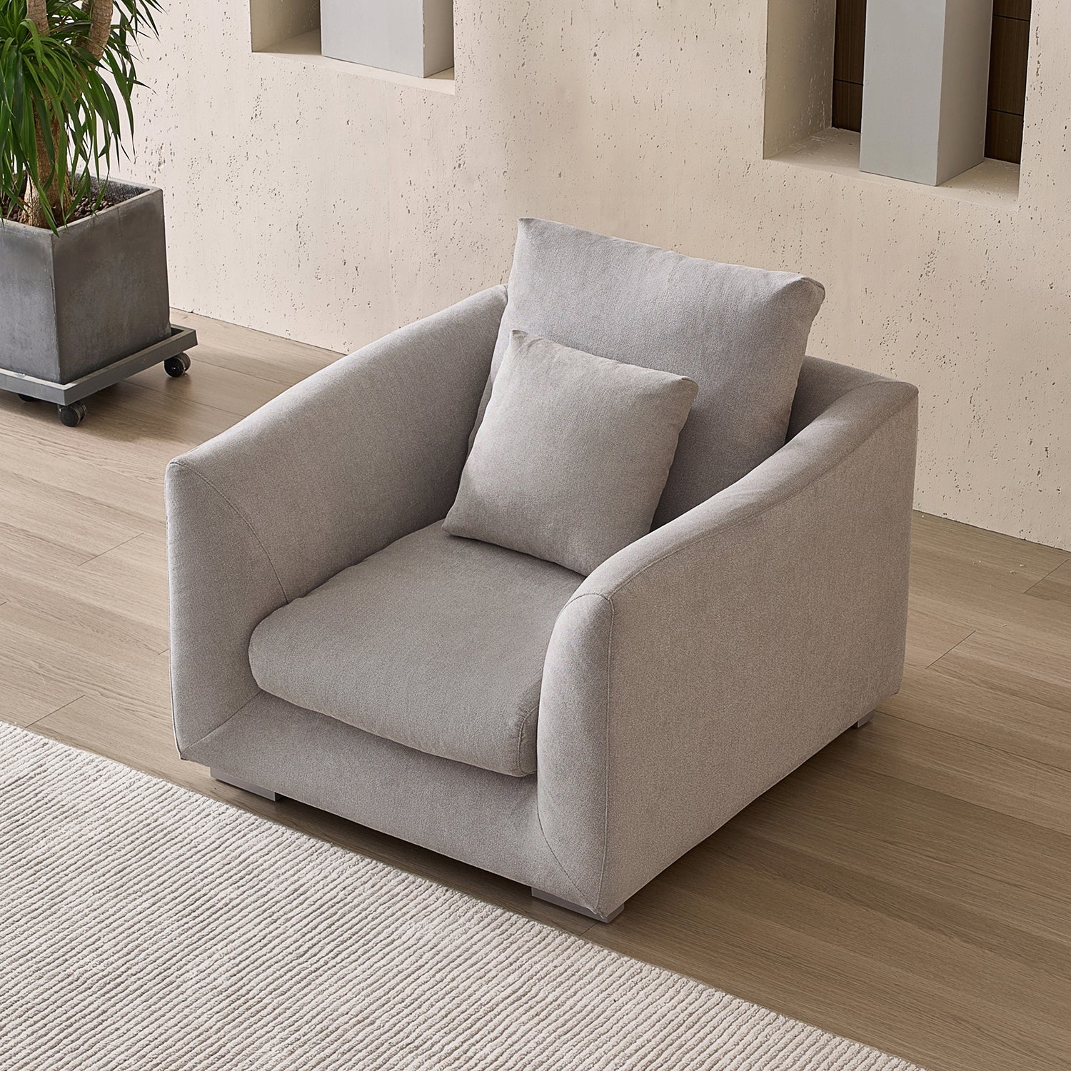 Accent Chair - Feathers Armchair - MC - Mario Capasa