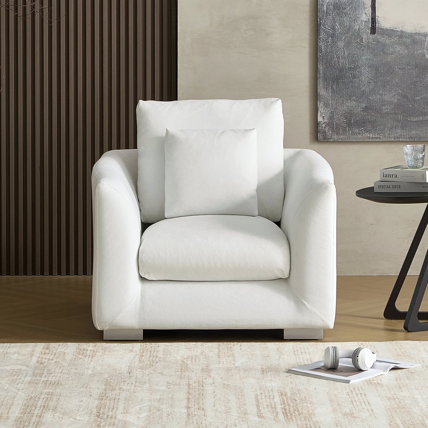 Accent Chair - Feathers Armchair - MC - Mario Capasa