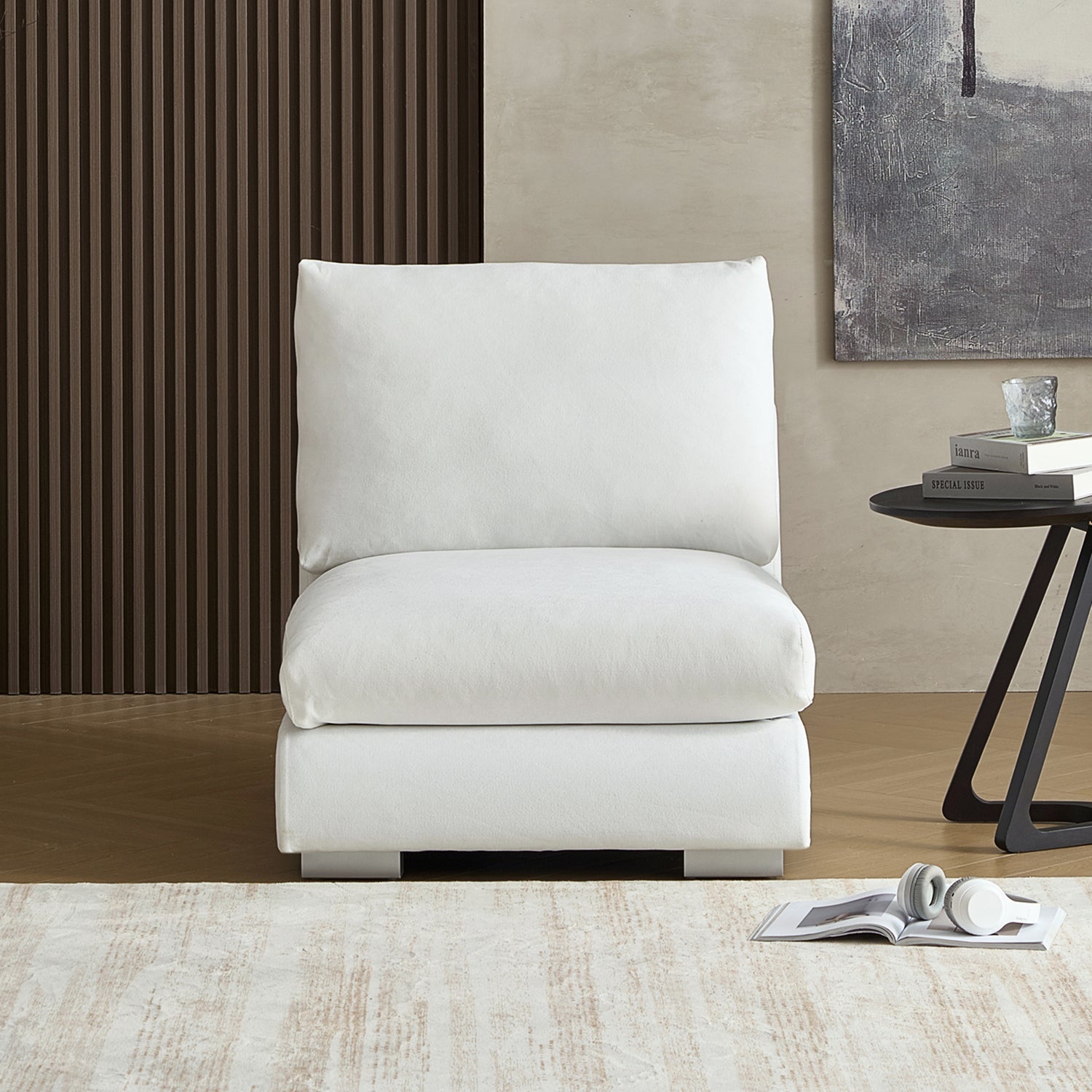 Modular - Feathers 1 - Seater - Armless - MC - Mario Capasa