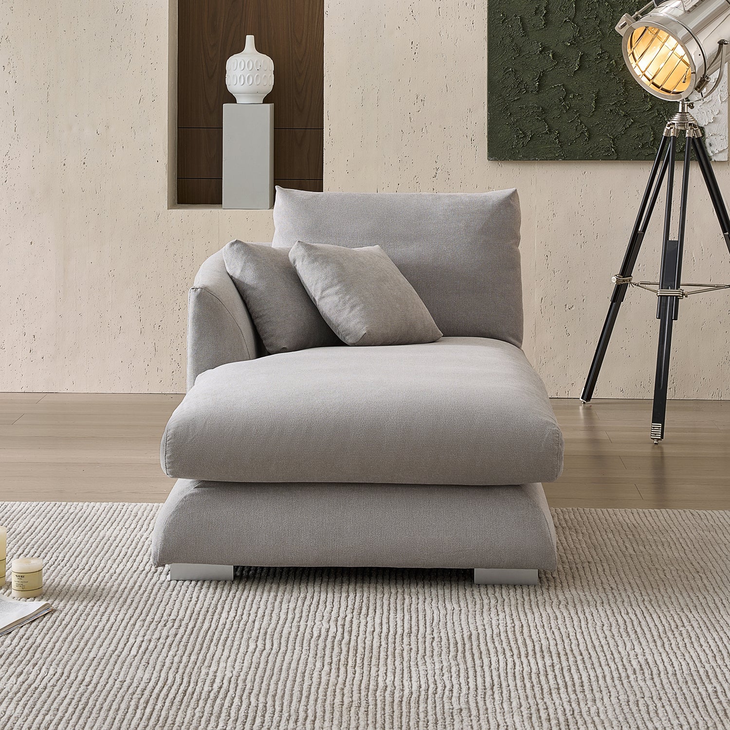 Modular - Feathers - Chaise - MC - Mario Capasa