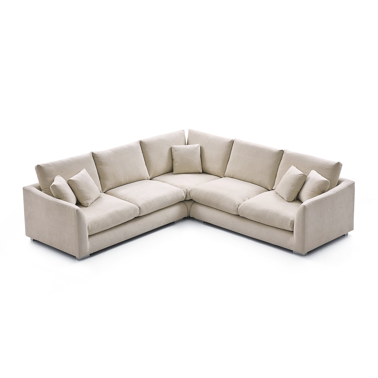 Sofa - Feathers L Sectional - MC - Mario Capasa