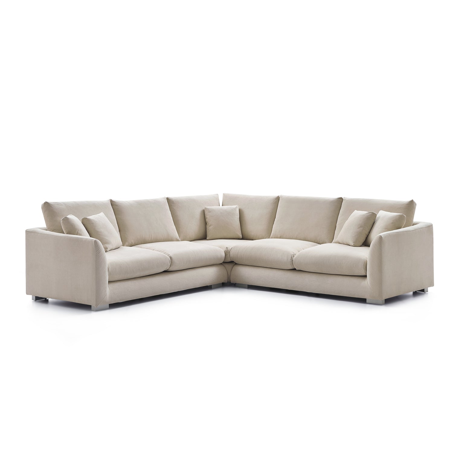 Sofa - Feathers L Sectional - MC - Mario Capasa