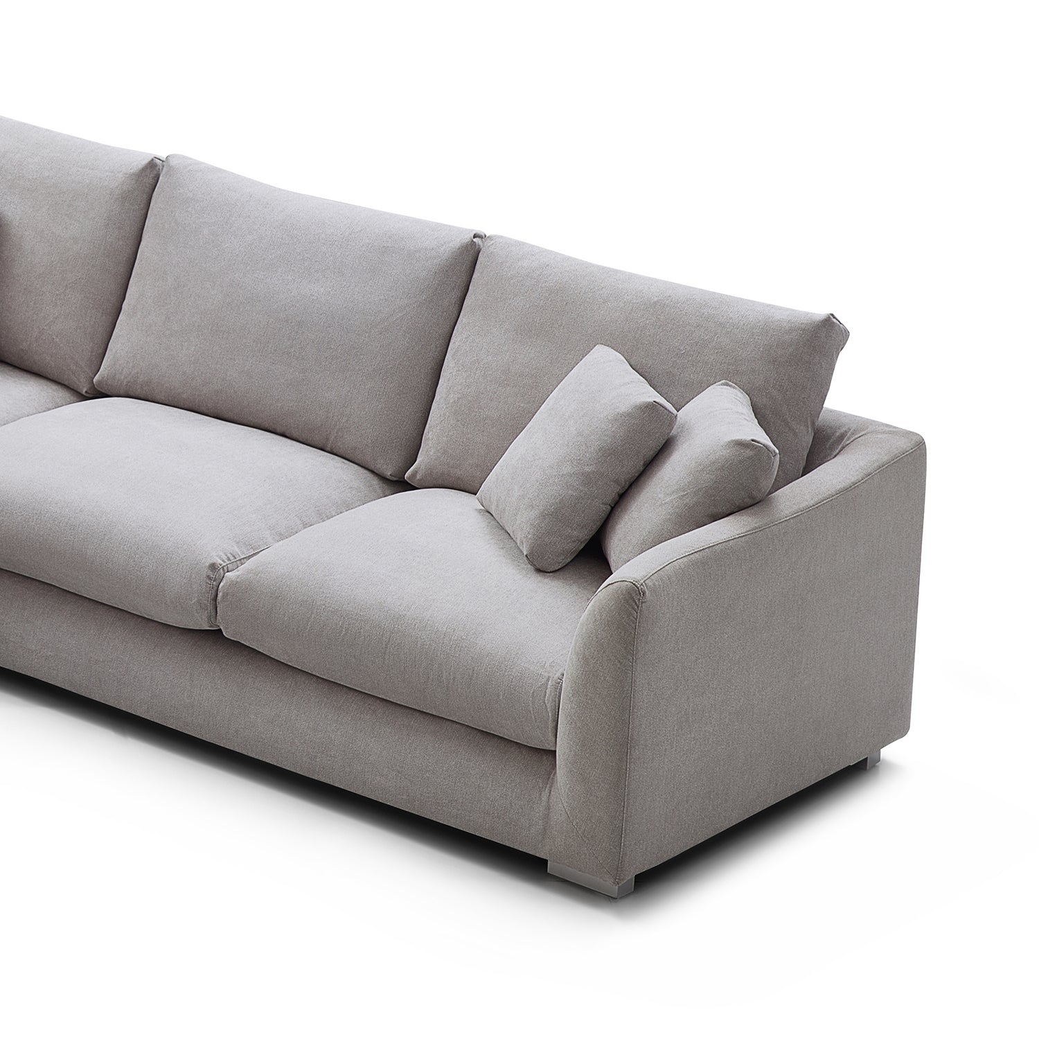 Sofa - Feathers L Sectional - MC - Mario Capasa