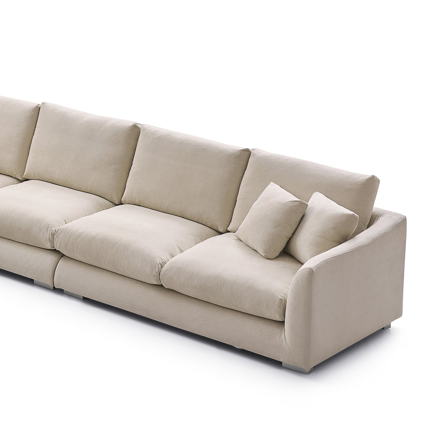 Sofa - Feathers L Sectional - MC - Mario Capasa