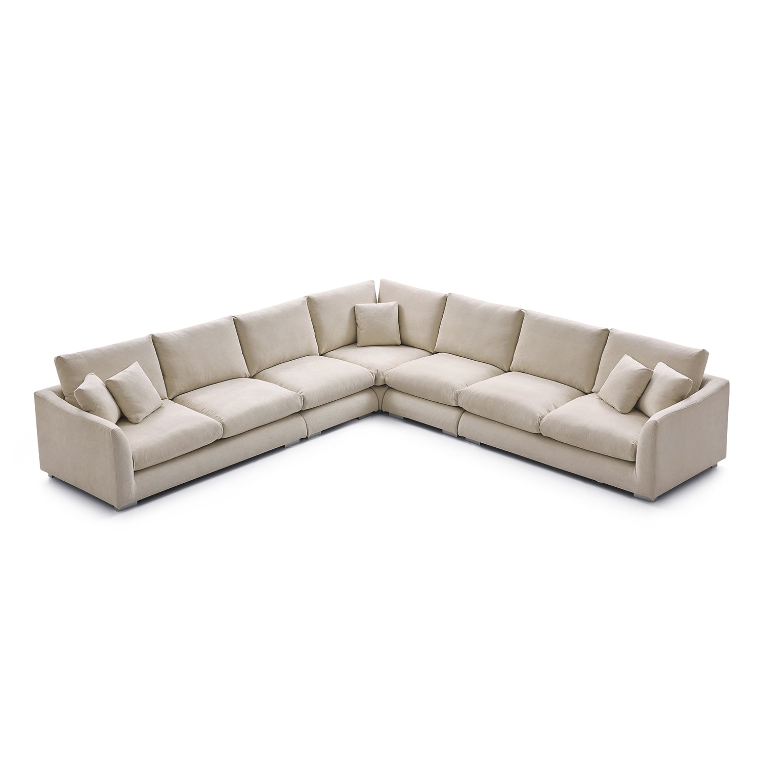 Sofa - Feathers L Sectional - MC - Mario Capasa