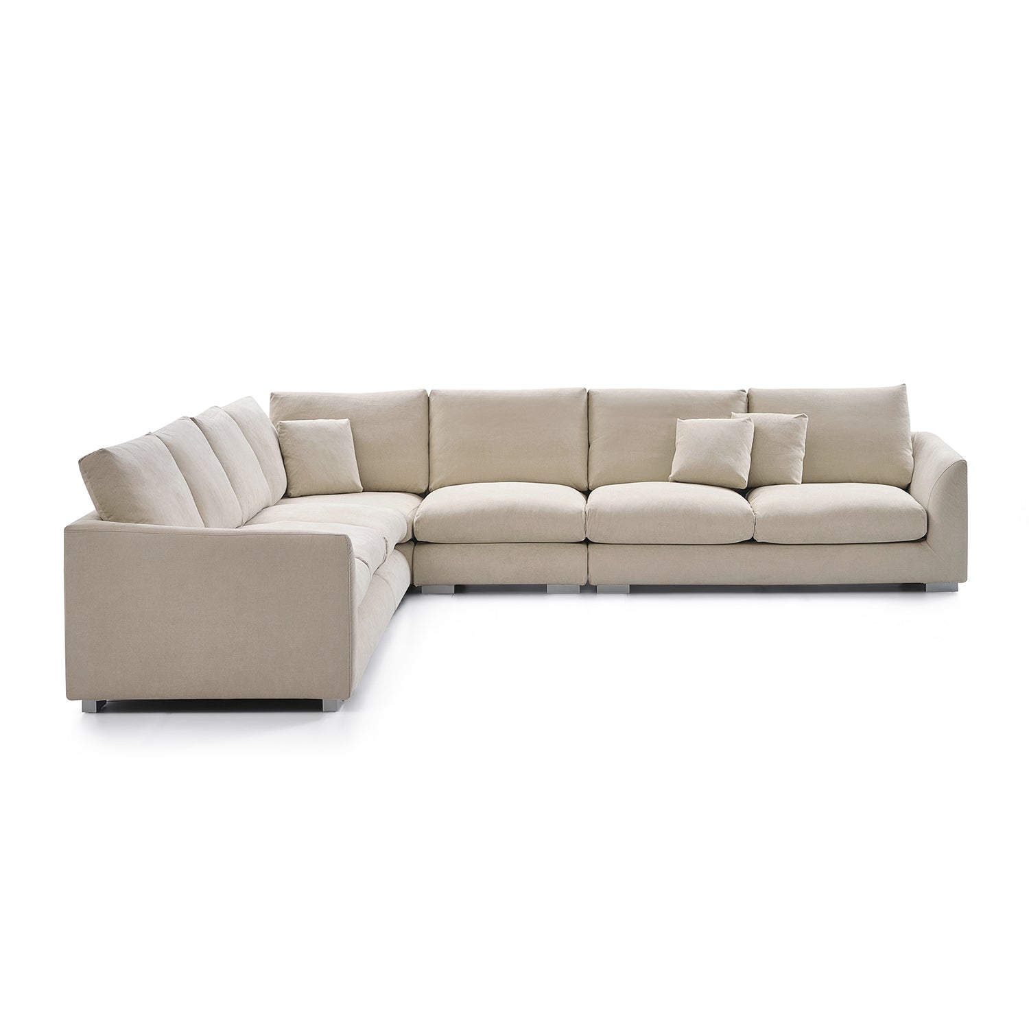 Sofa - Feathers L Sectional - MC - Mario Capasa