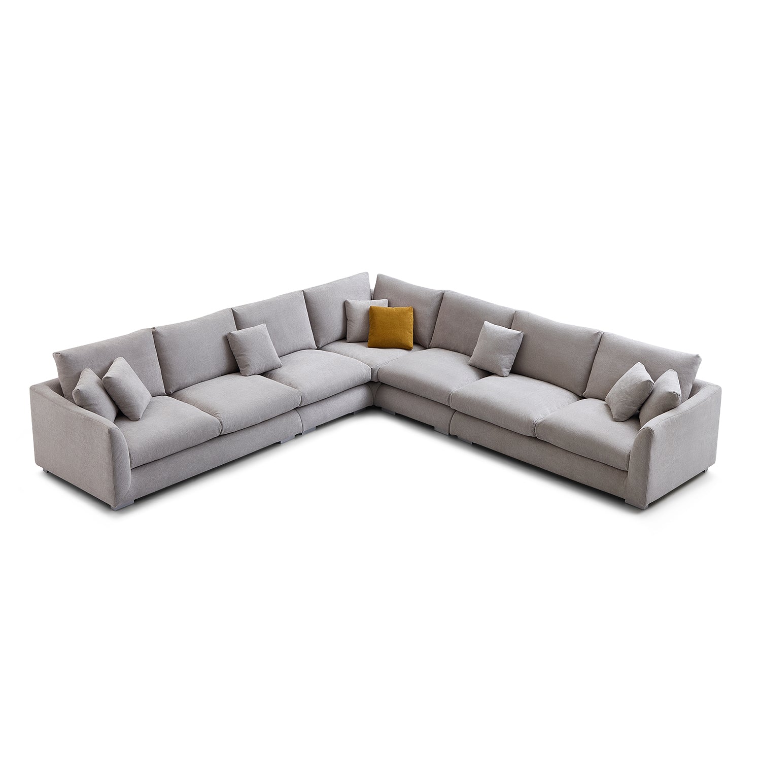 Sofa - Feathers L Sectional - MC - Mario Capasa