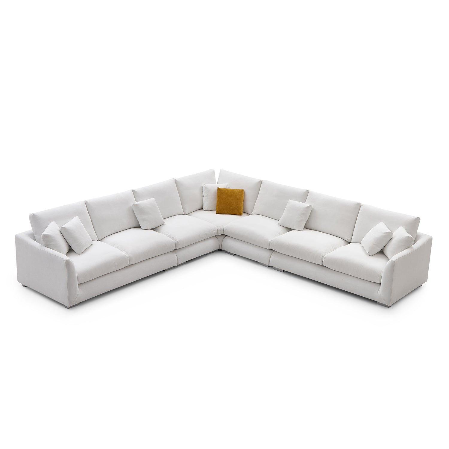 Sofa - Feathers L Sectional - MC - Mario Capasa