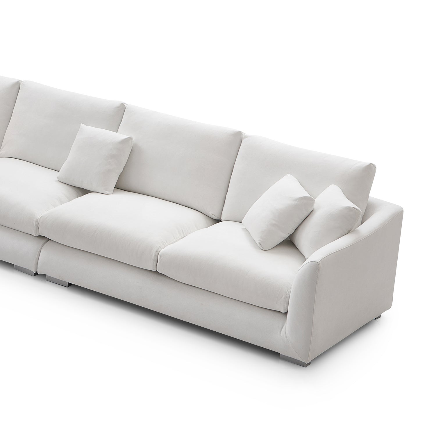 Sofa - Feathers L Sectional - MC - Mario Capasa