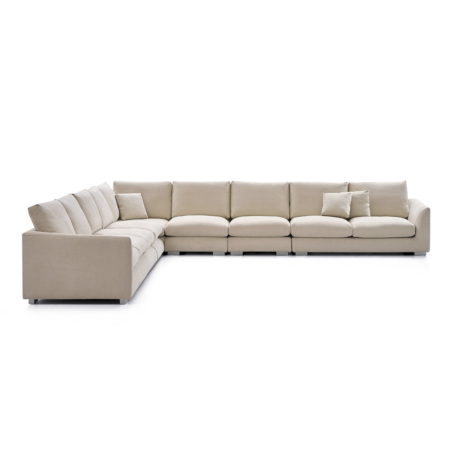 Sofa - Feathers L Sectional - MC - Mario Capasa
