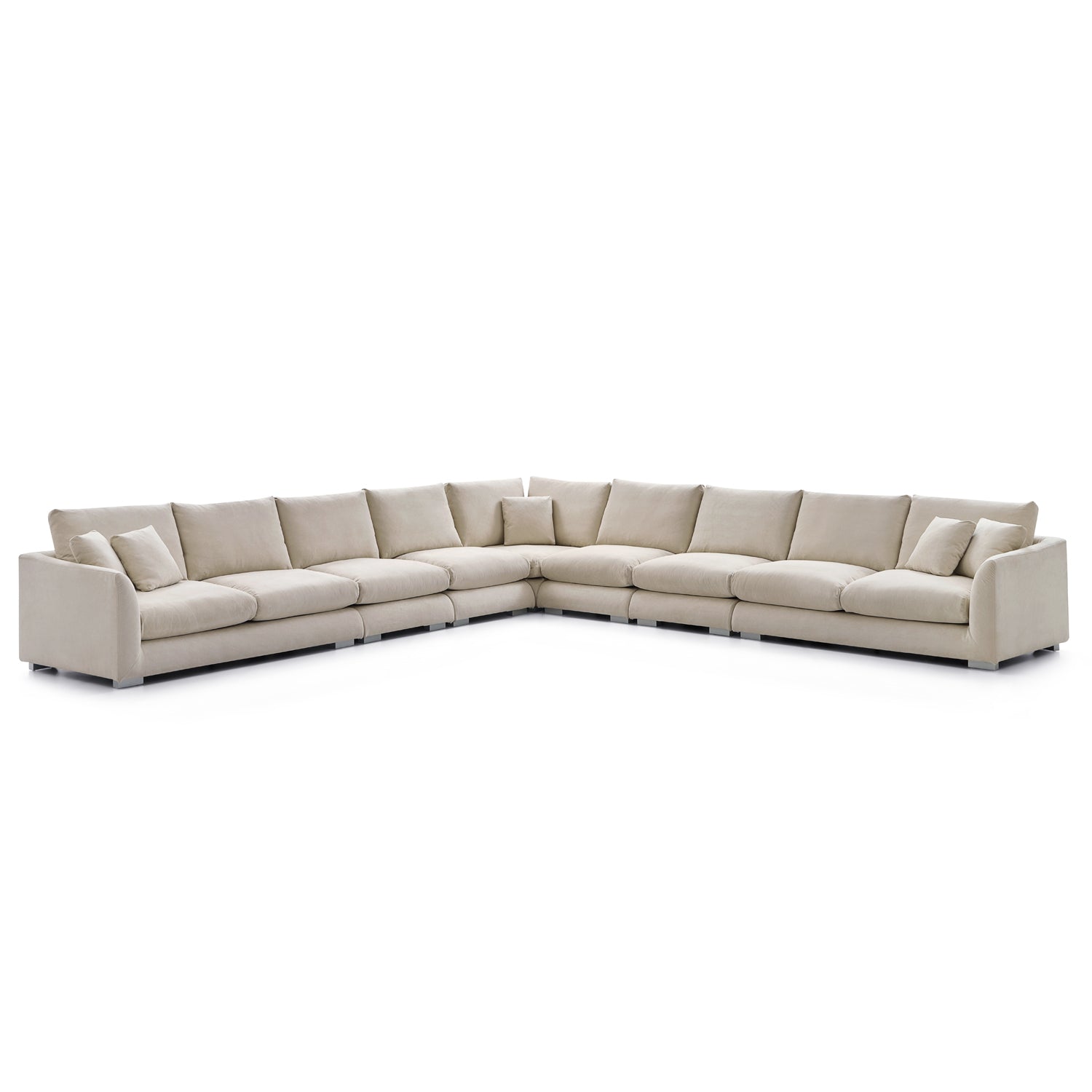 Sofa - Feathers L Sectional - MC - Mario Capasa