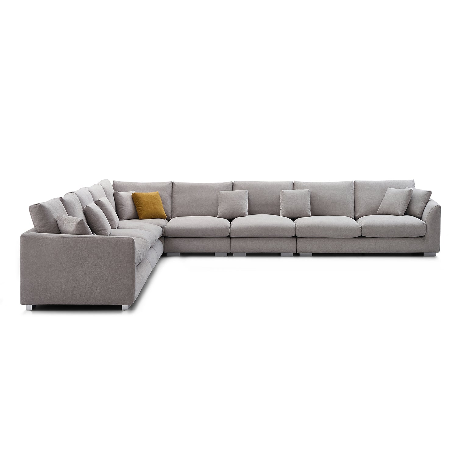 Sofa - Feathers L Sectional - MC - Mario Capasa