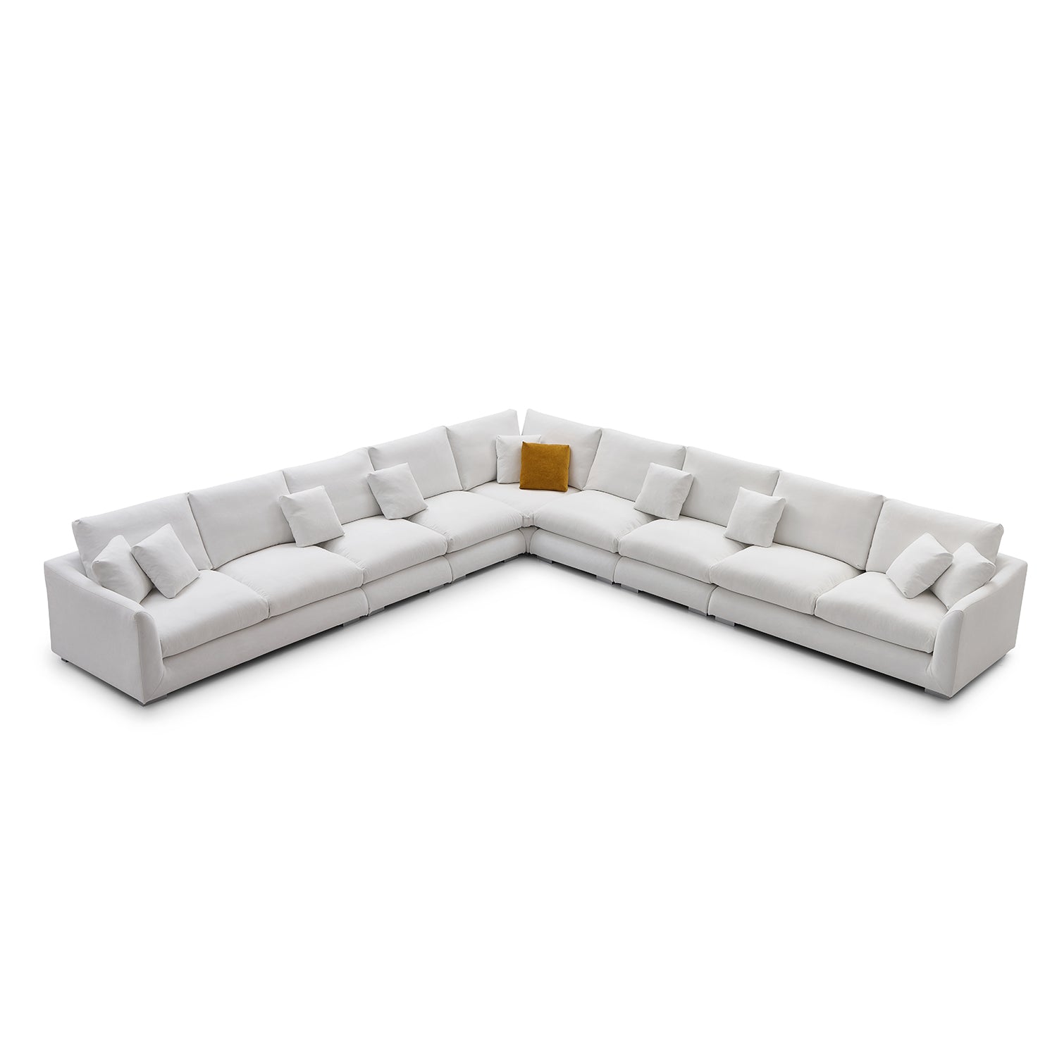 Sofa - Feathers L Sectional - MC - Mario Capasa