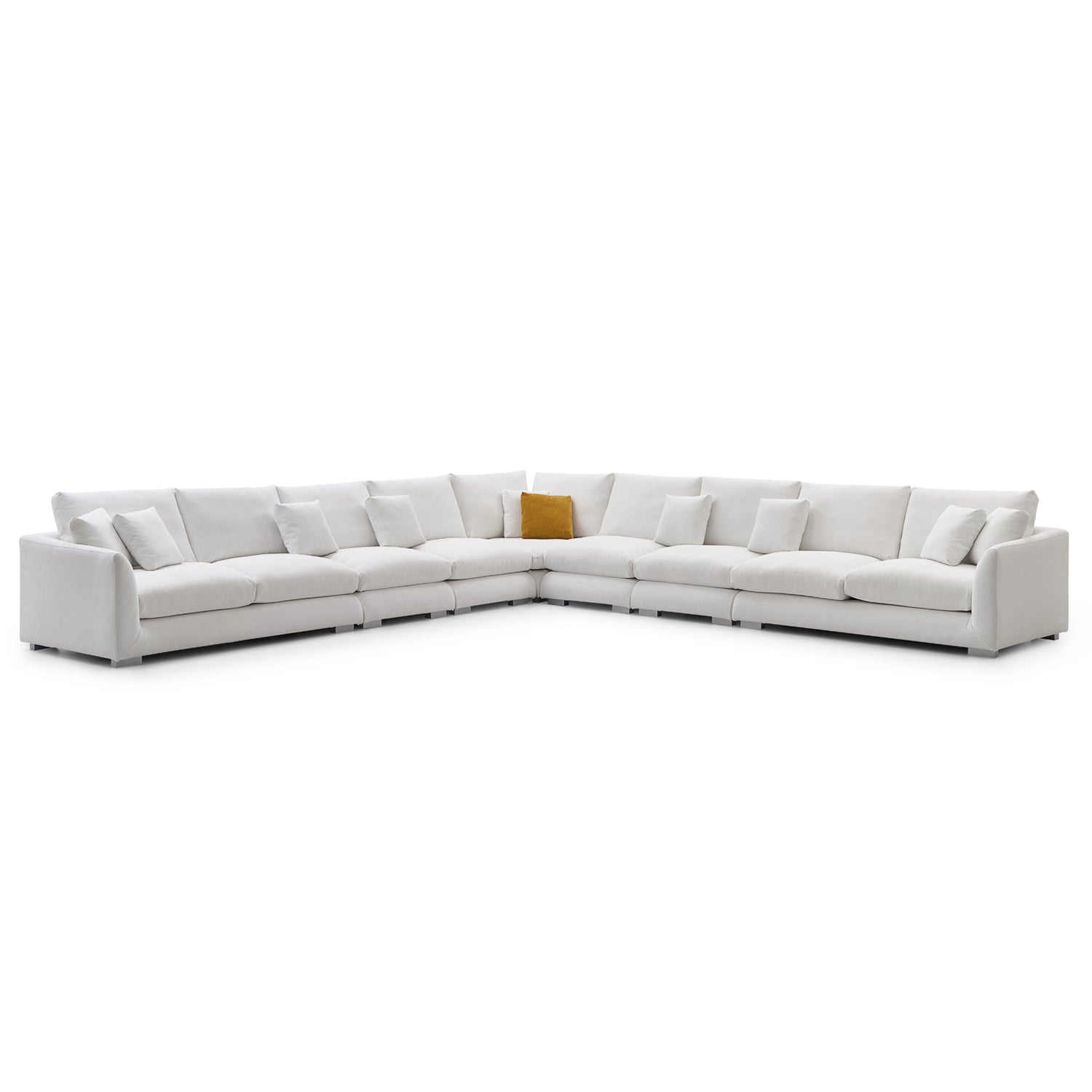 Sofa - Feathers L Sectional - MC - Mario Capasa