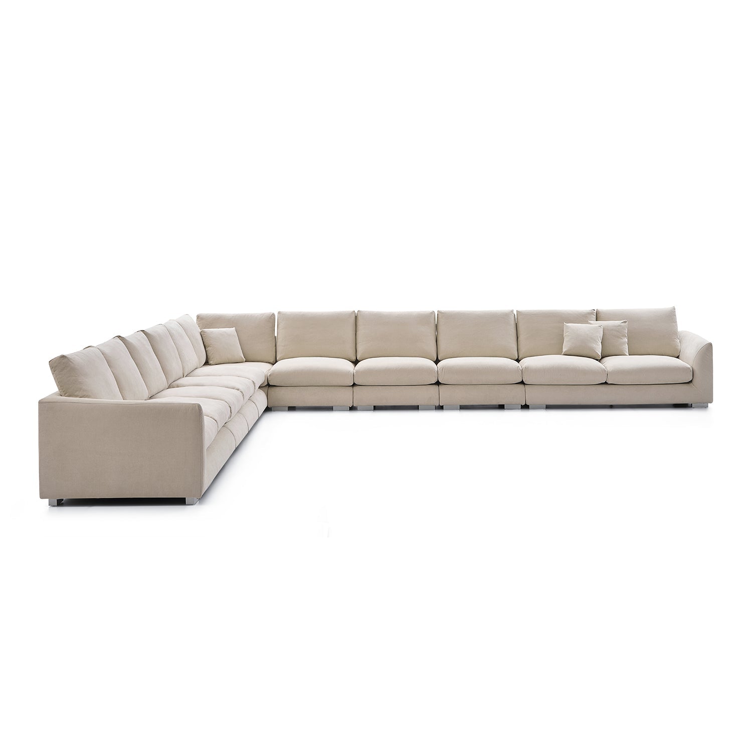 Sofa - Feathers L Sectional - MC - Mario Capasa