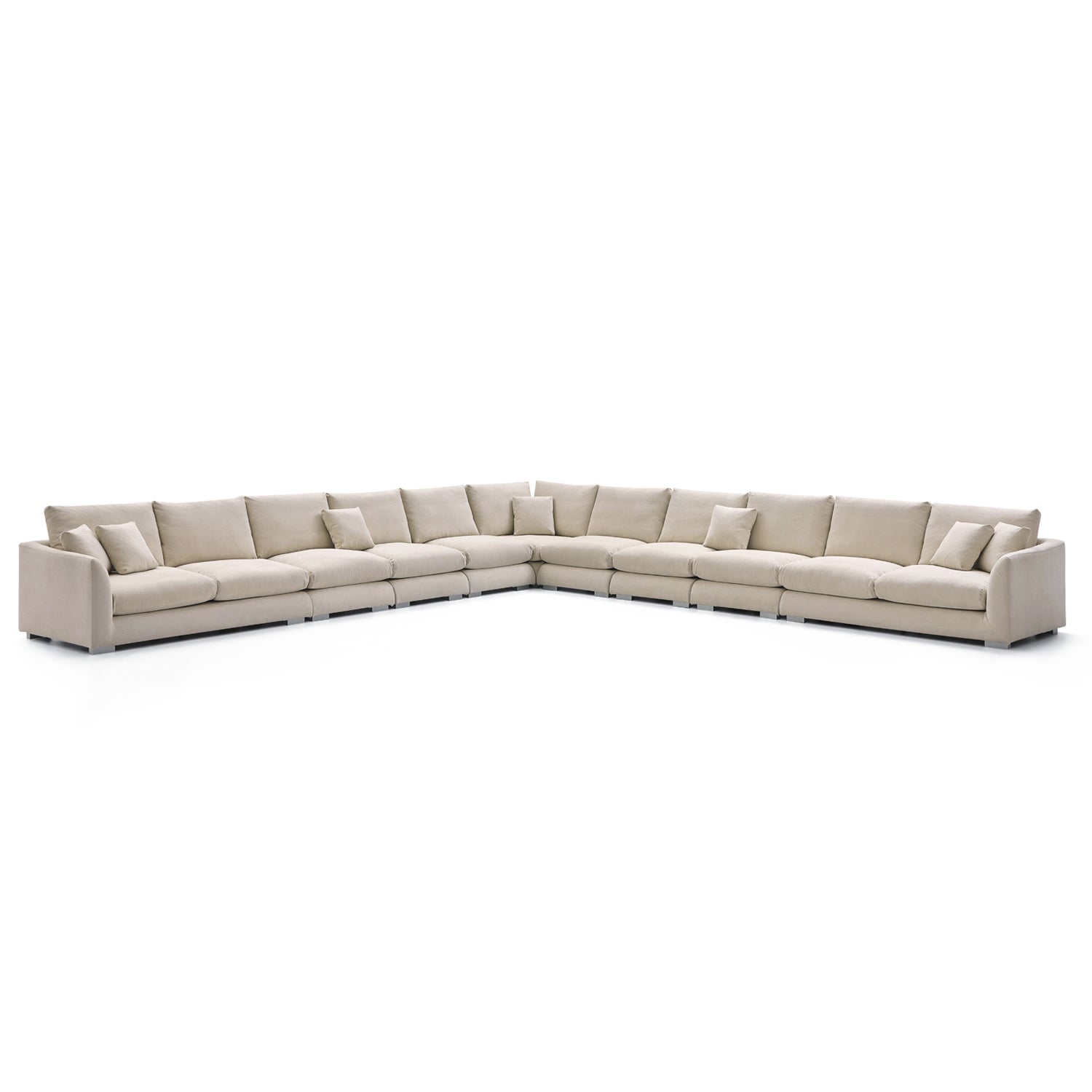 Sofa - Feathers L Sectional - MC - Mario Capasa