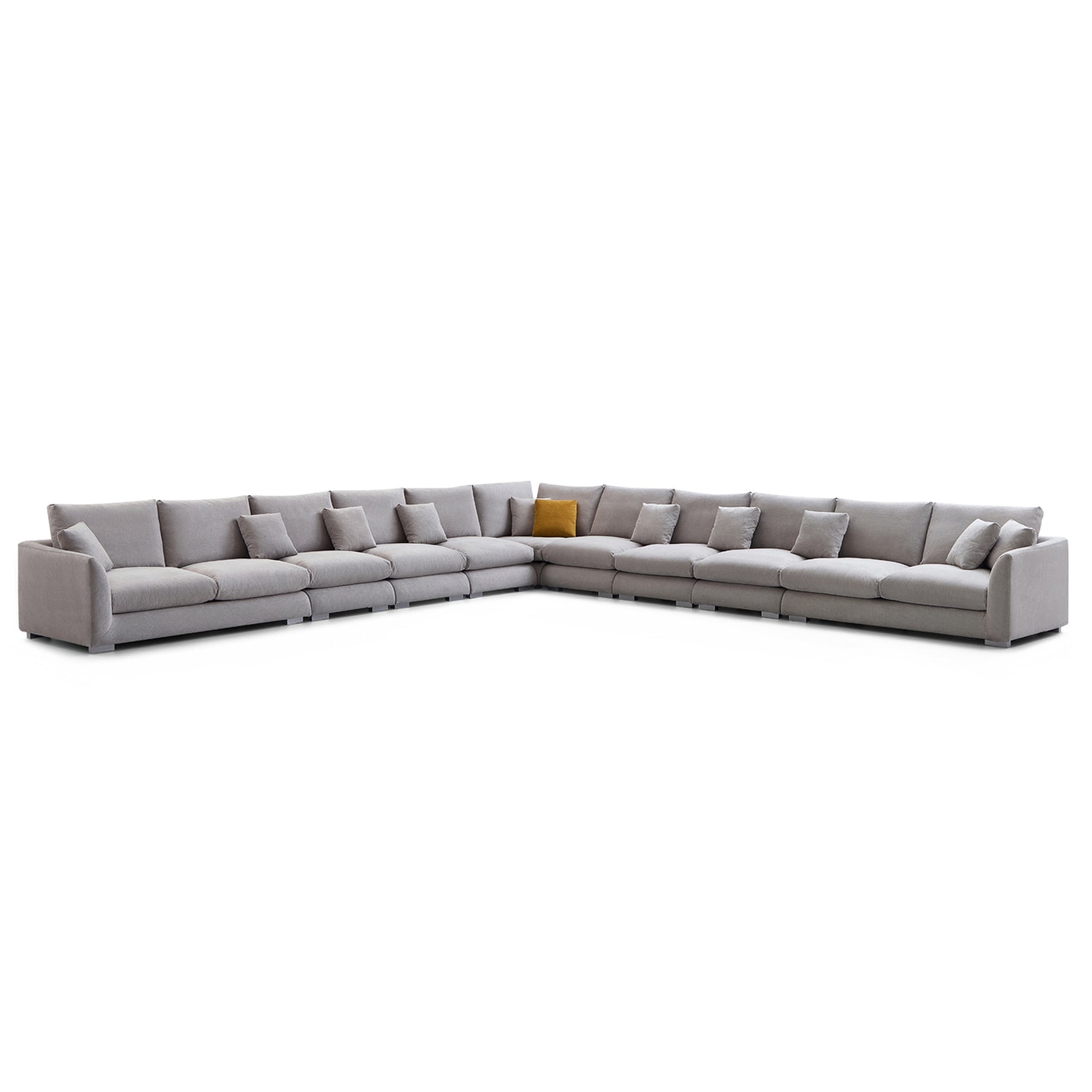 Sofa - Feathers L Sectional - MC - Mario Capasa