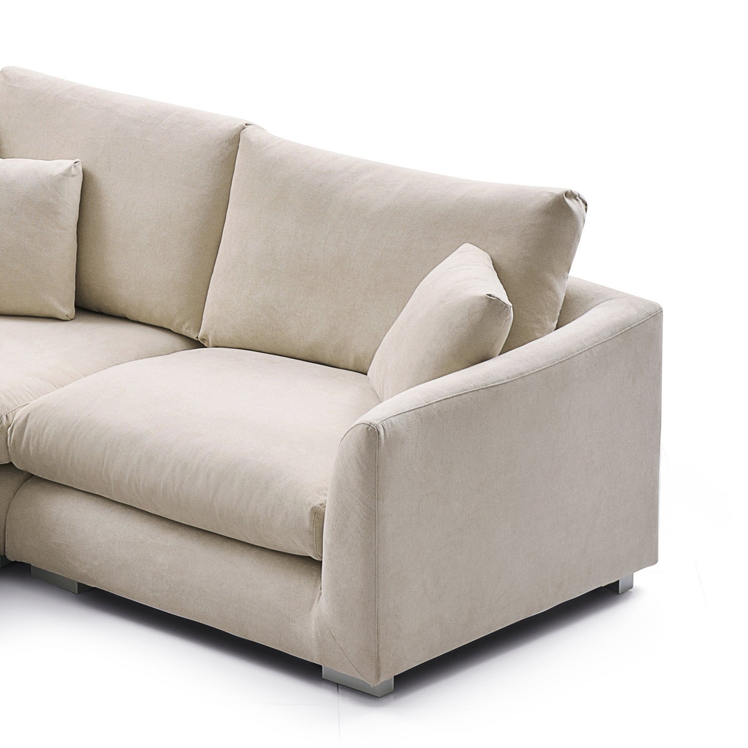 Sofa - Feathers L Sectional - MC - Mario Capasa