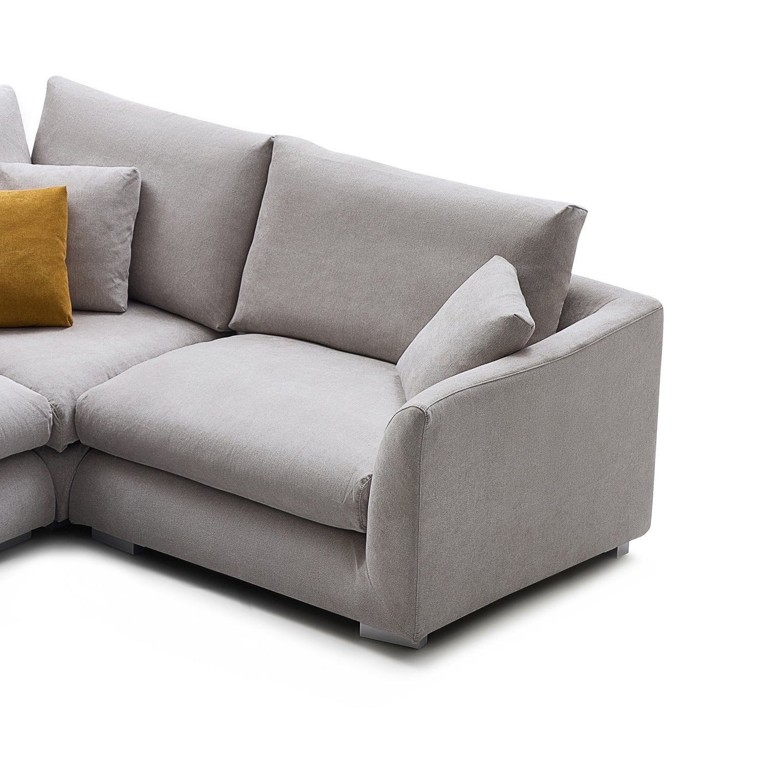 Sofa - Feathers L Sectional - MC - Mario Capasa