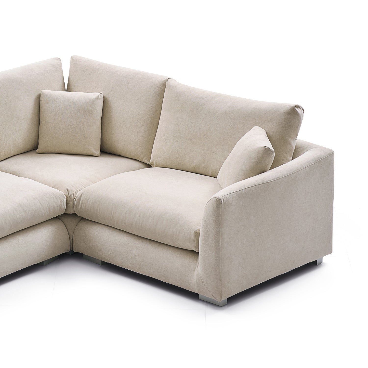 Sofa - Feathers L Sectional - MC - Mario Capasa
