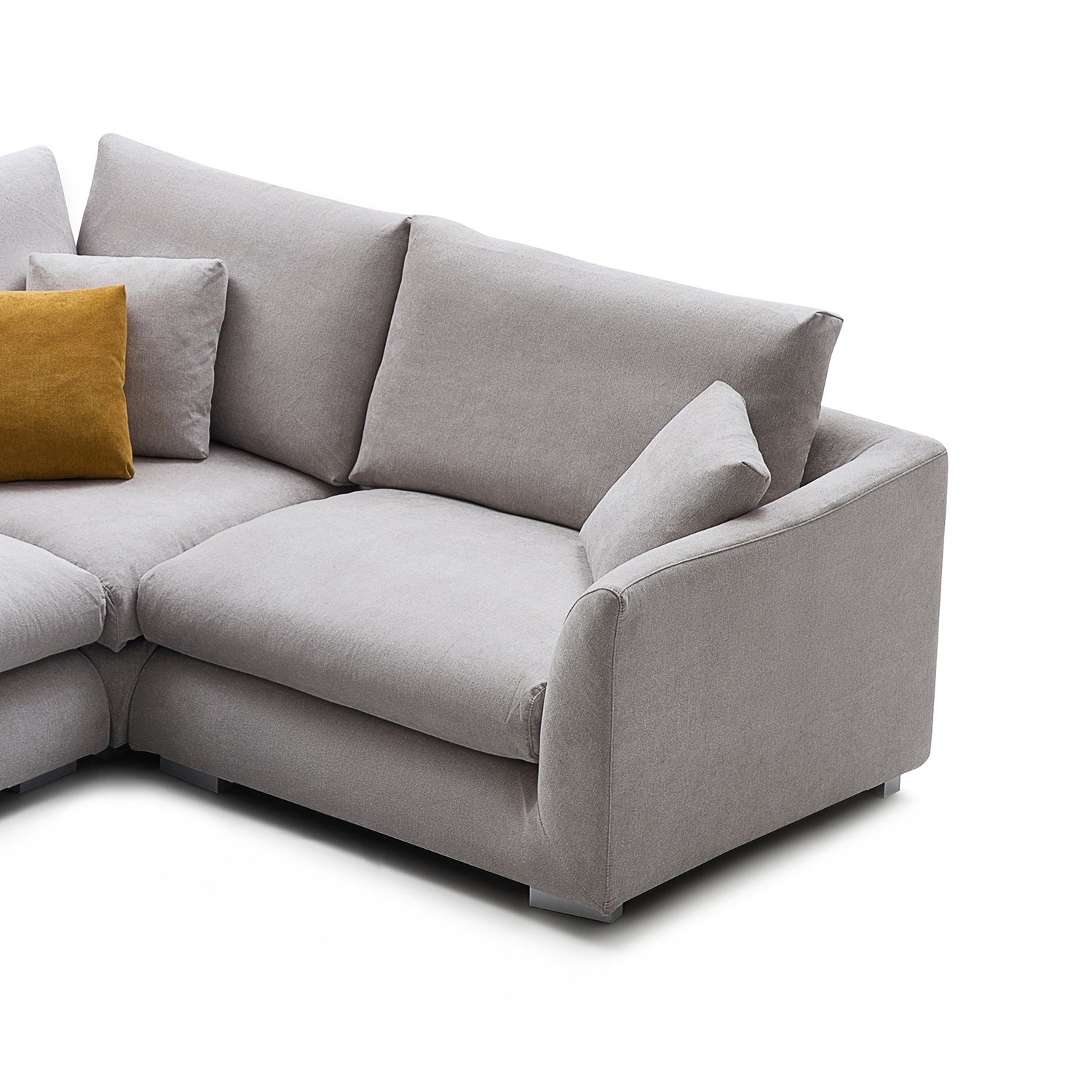 Sofa - Feathers L Sectional - MC - Mario Capasa