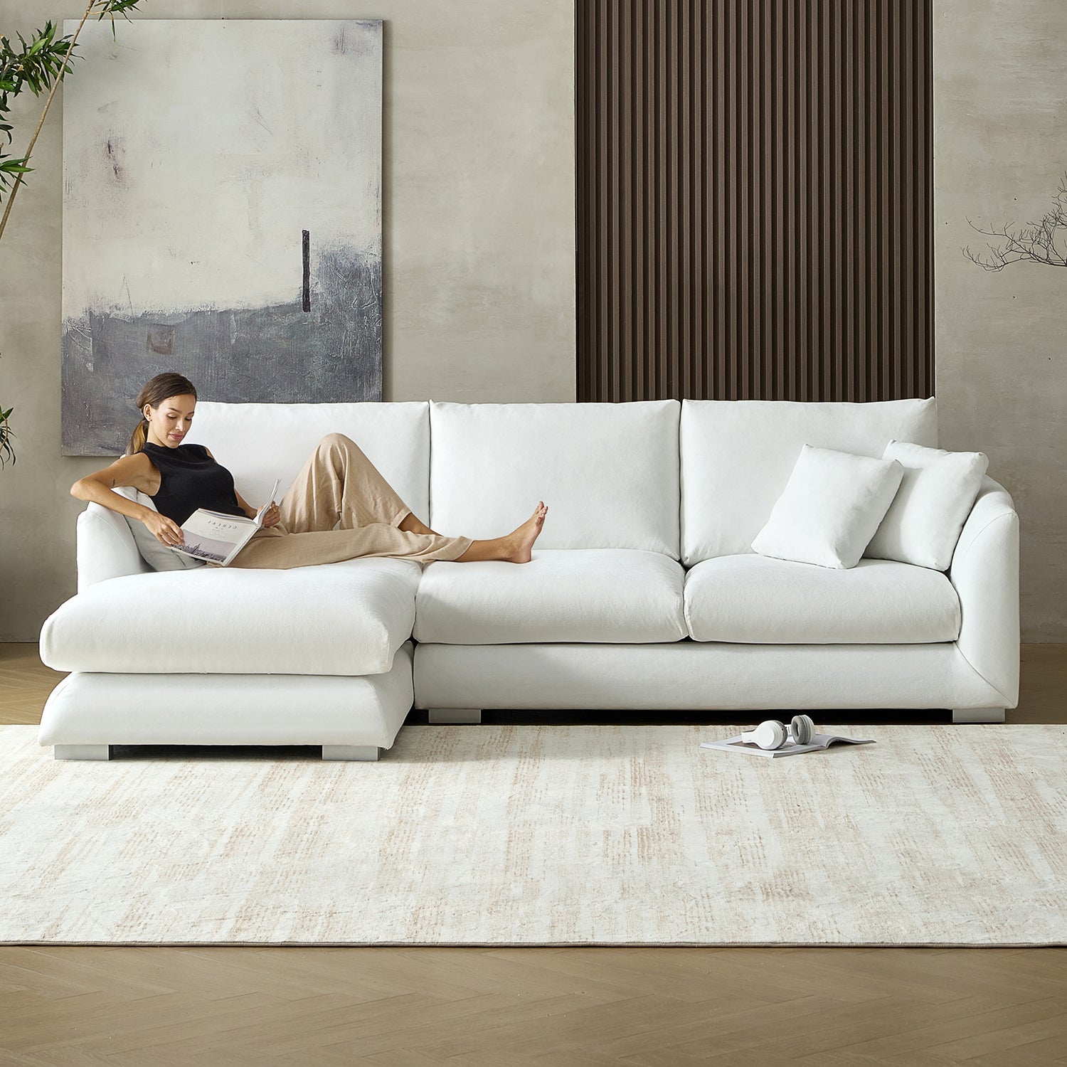 sectional - Feathers Sectional - MC - Mario Capasa