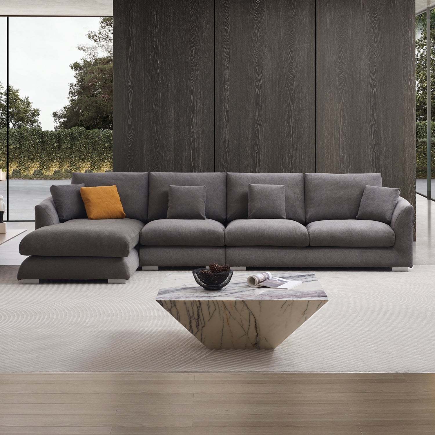 sectional - Feathers Sectional - MC - Mario Capasa