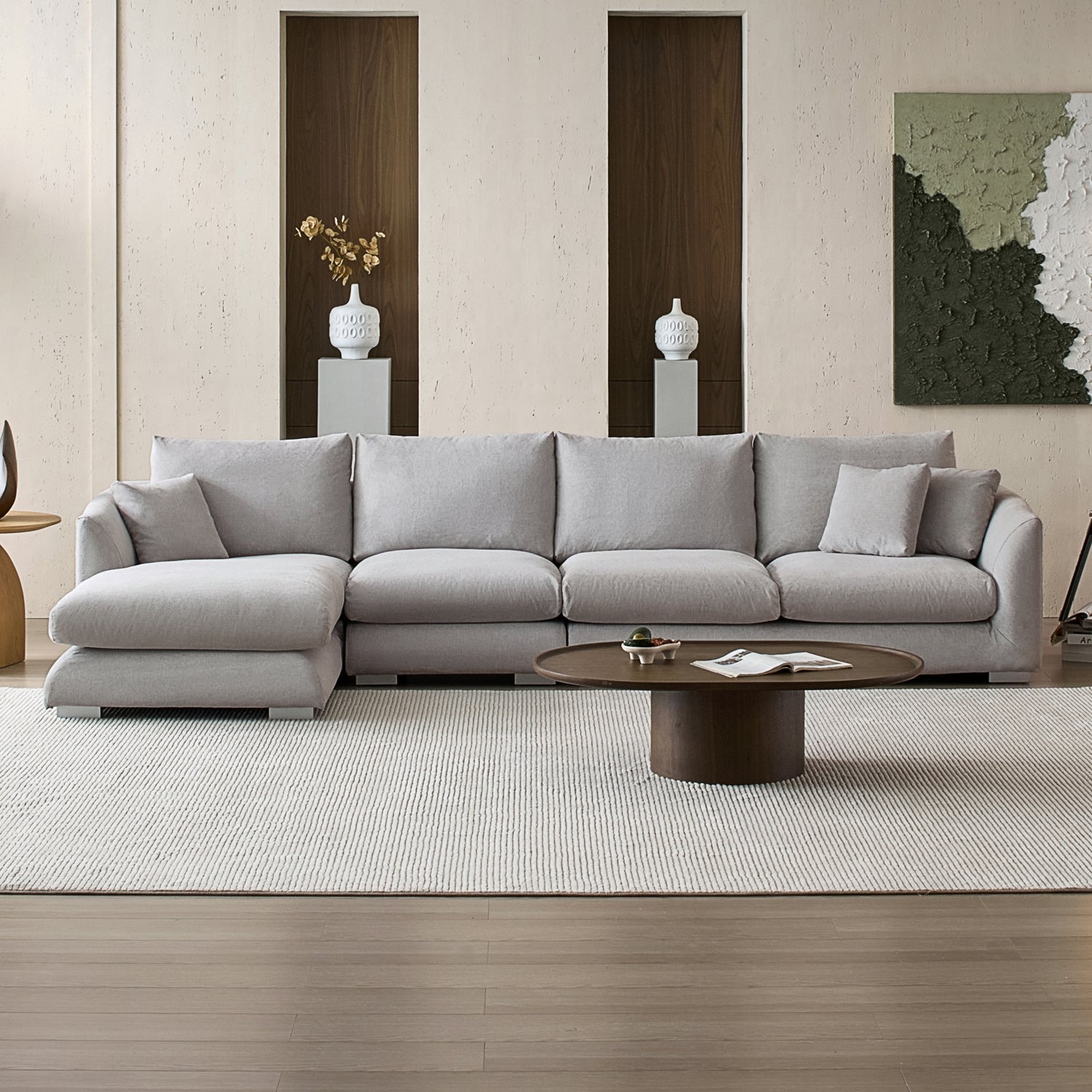 sectional - Feathers Sectional - MC - Mario Capasa