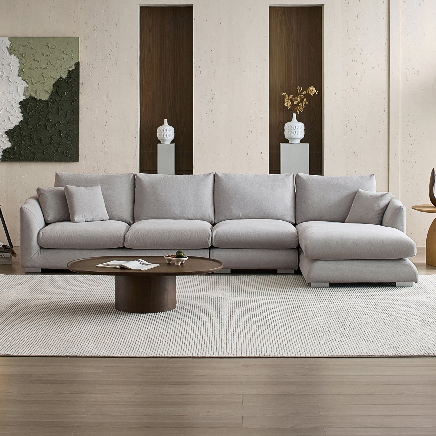 sectional - Feathers Sectional - MC - Mario Capasa