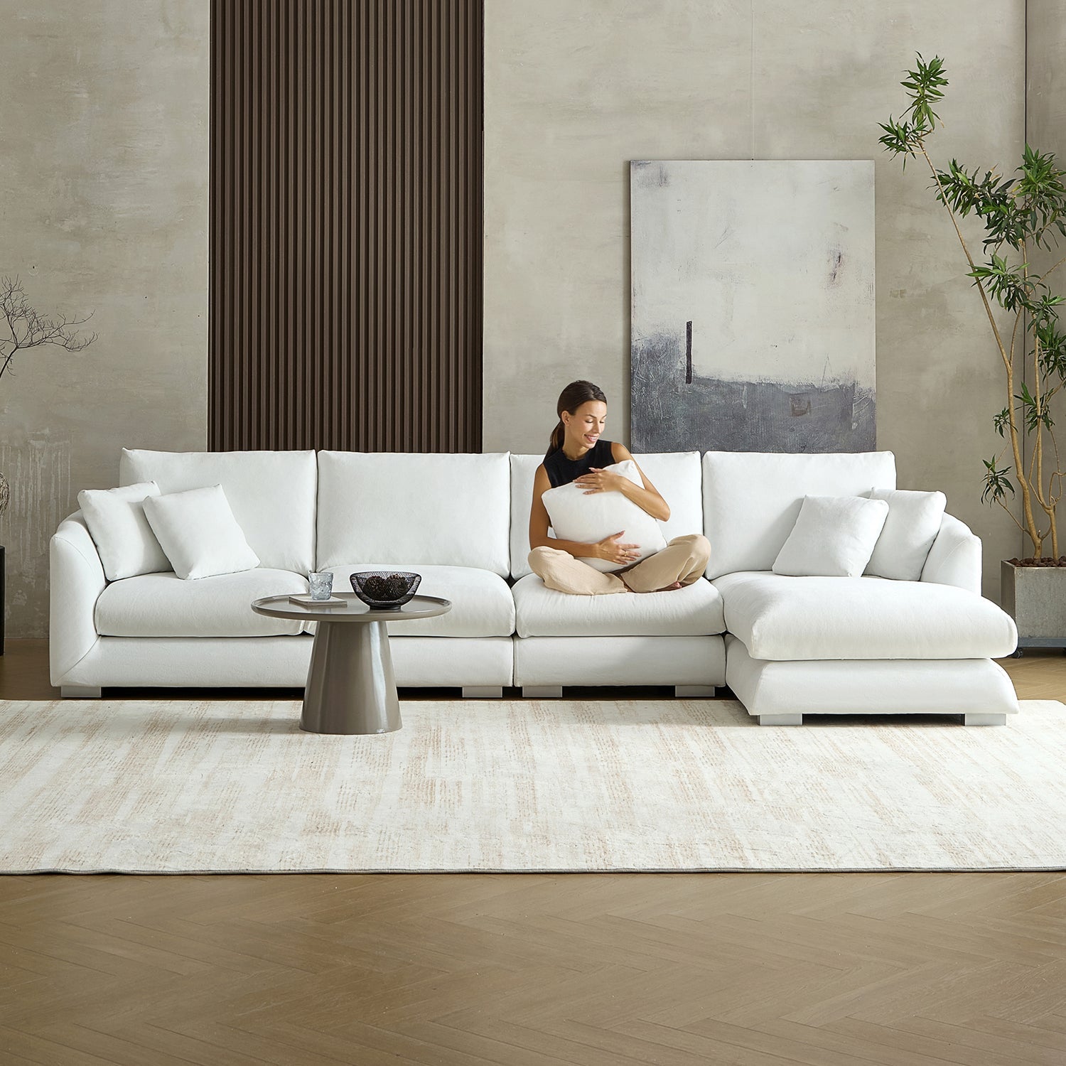 sectional - Feathers Sectional - MC - Mario Capasa