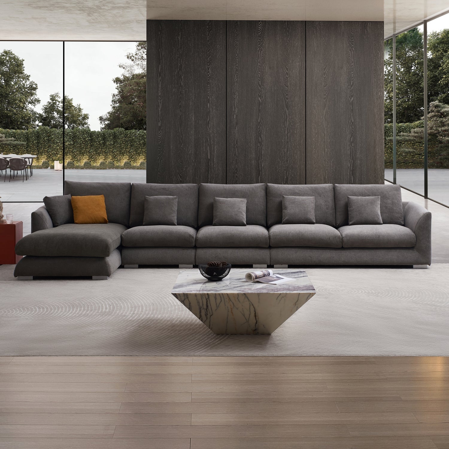 sectional - Feathers Sectional - MC - Mario Capasa