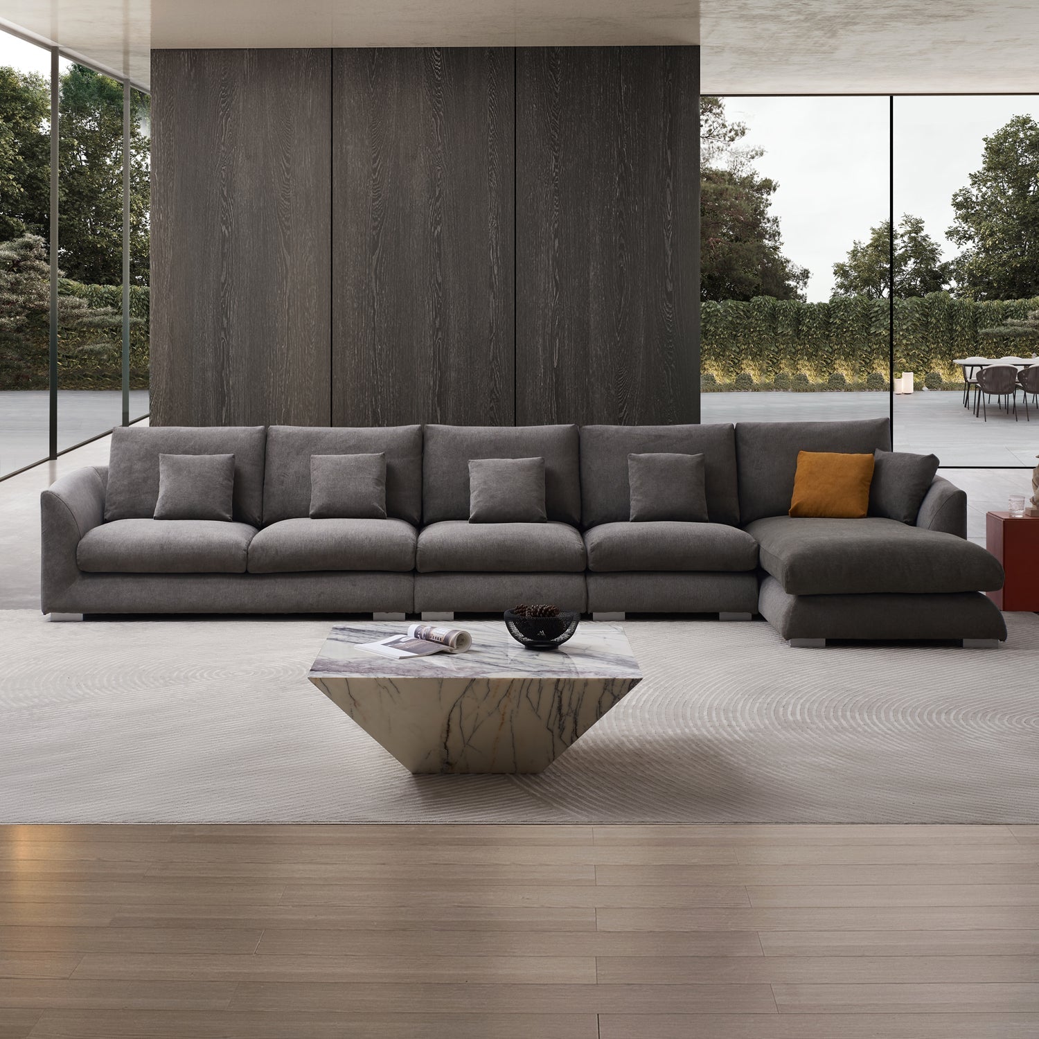sectional - Feathers Sectional - MC - Mario Capasa