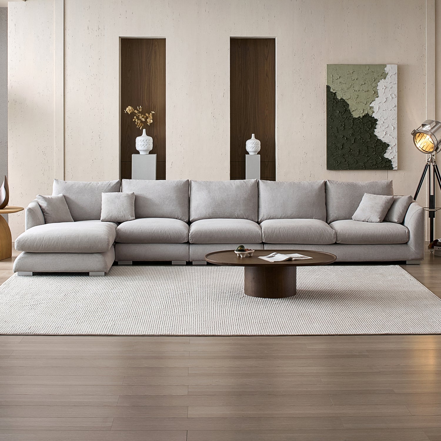 sectional - Feathers Sectional - MC - Mario Capasa
